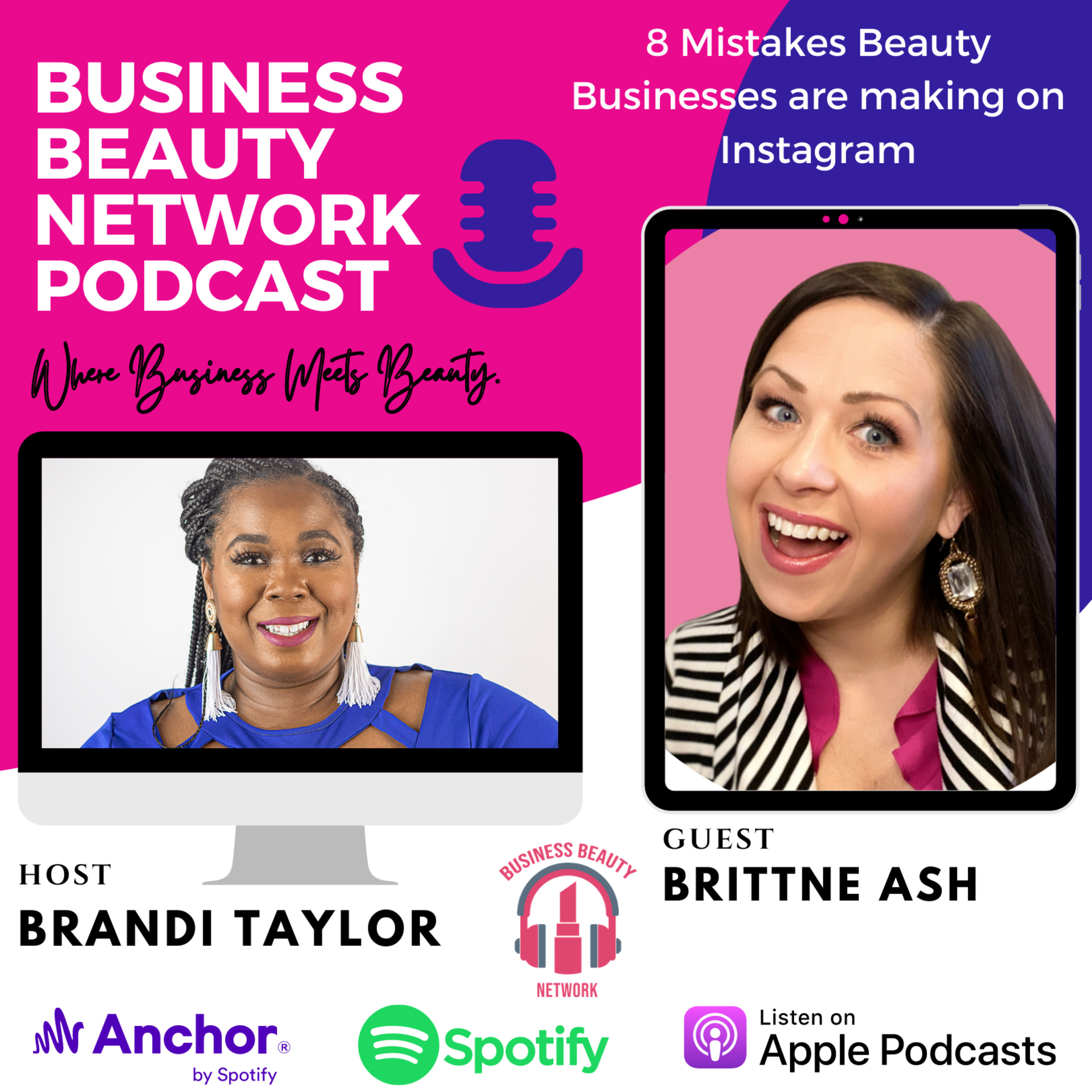 8 Mistakes Beauty Businesses Are Making On Instagram episode artwork