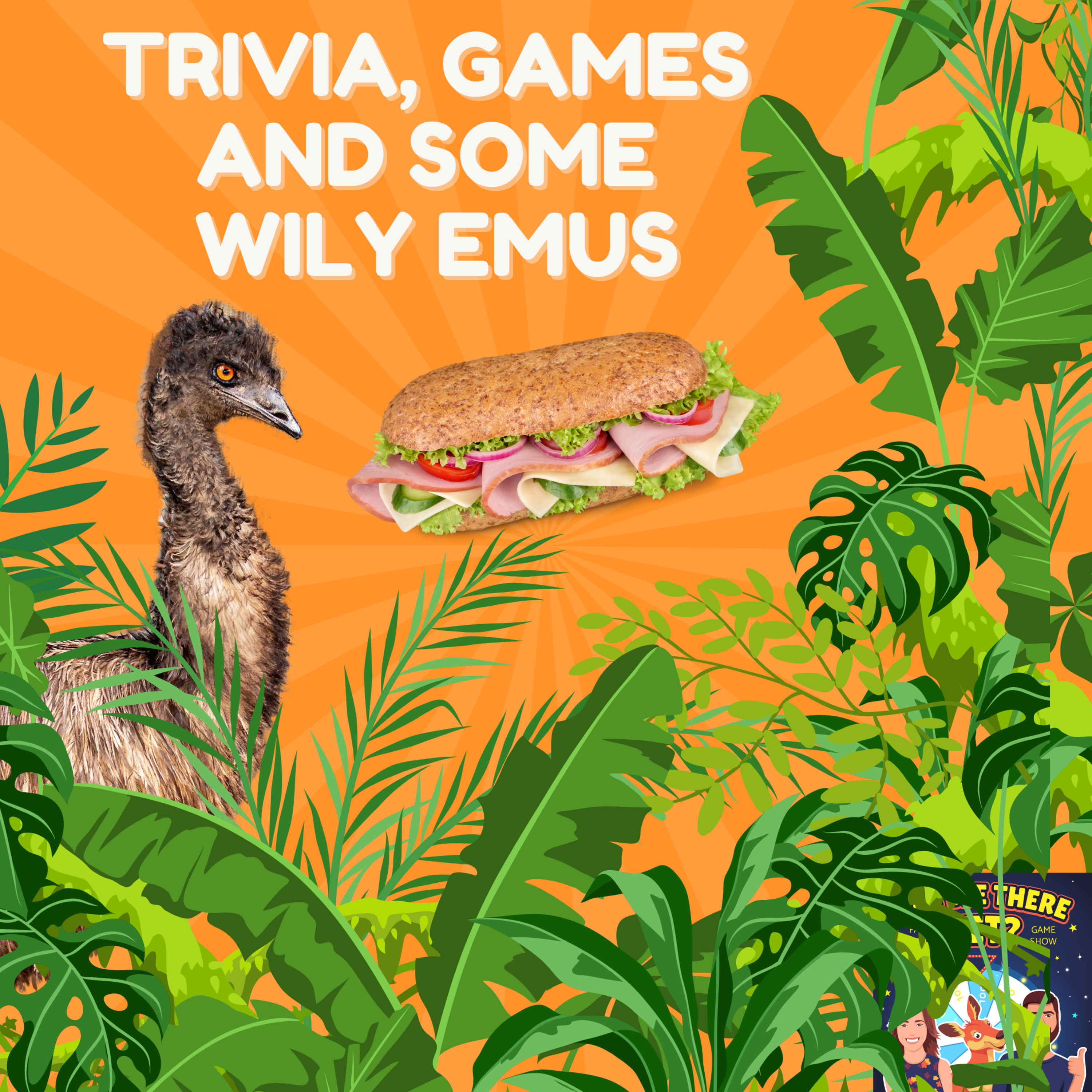 We love sandwiches, but not sandwich stealing emus...