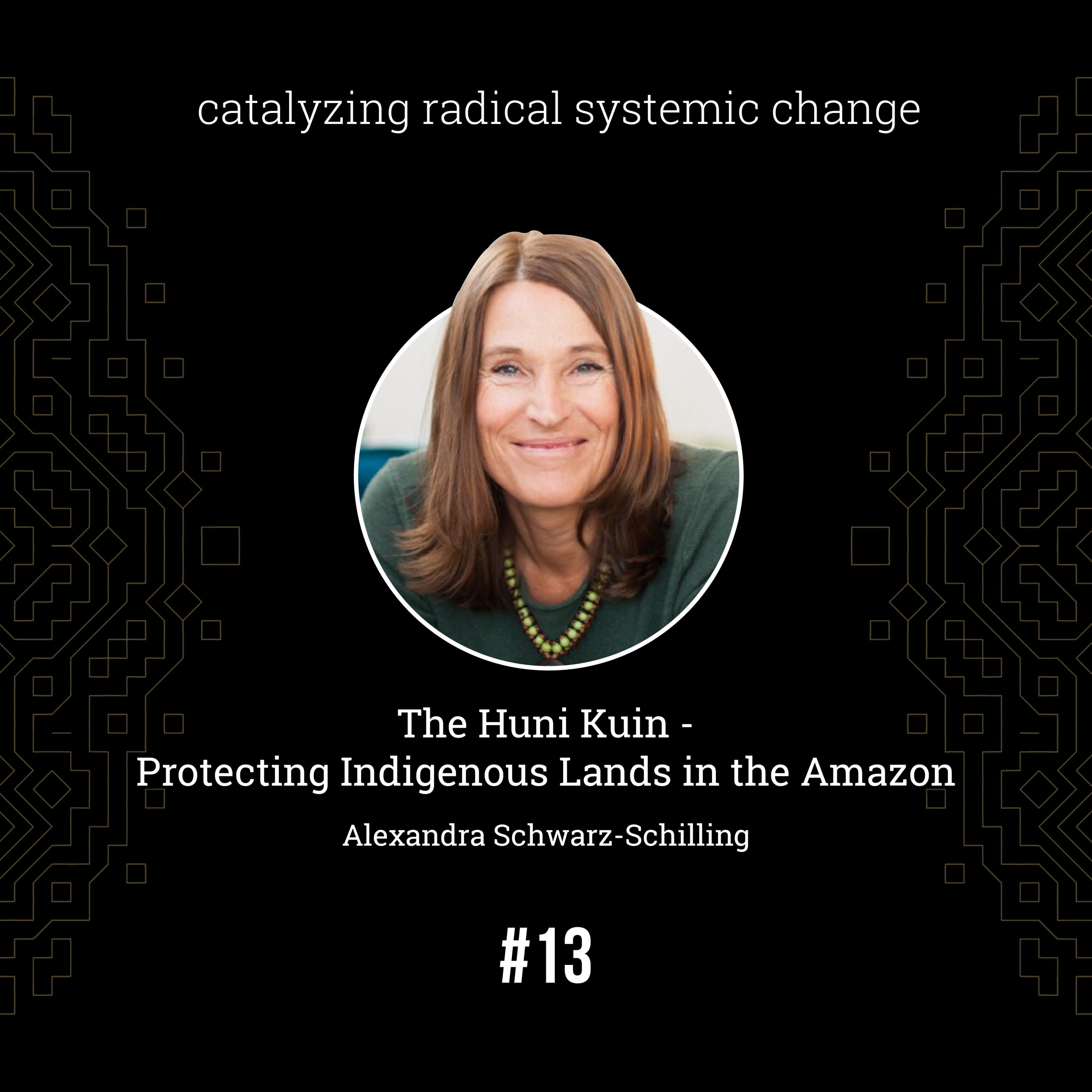 #13 - An Eye-opening Experience with Indigenous Medicine Ayahuasca, Recommendations and Critique, with Alexandra Schwarz-Schilling episode artwork
