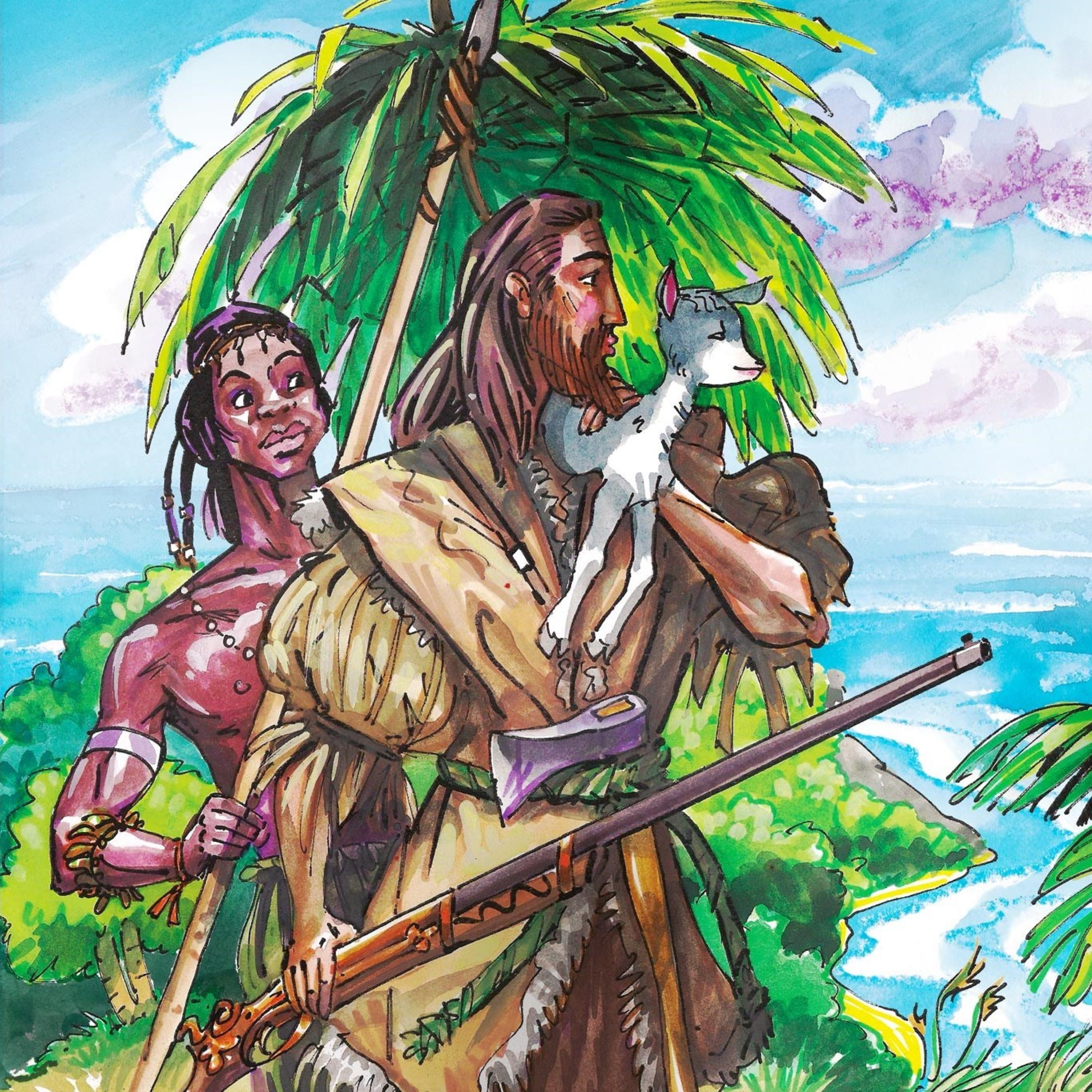 Čítanie z knihy - Robinson Crusoe - 4. časť episode artwork