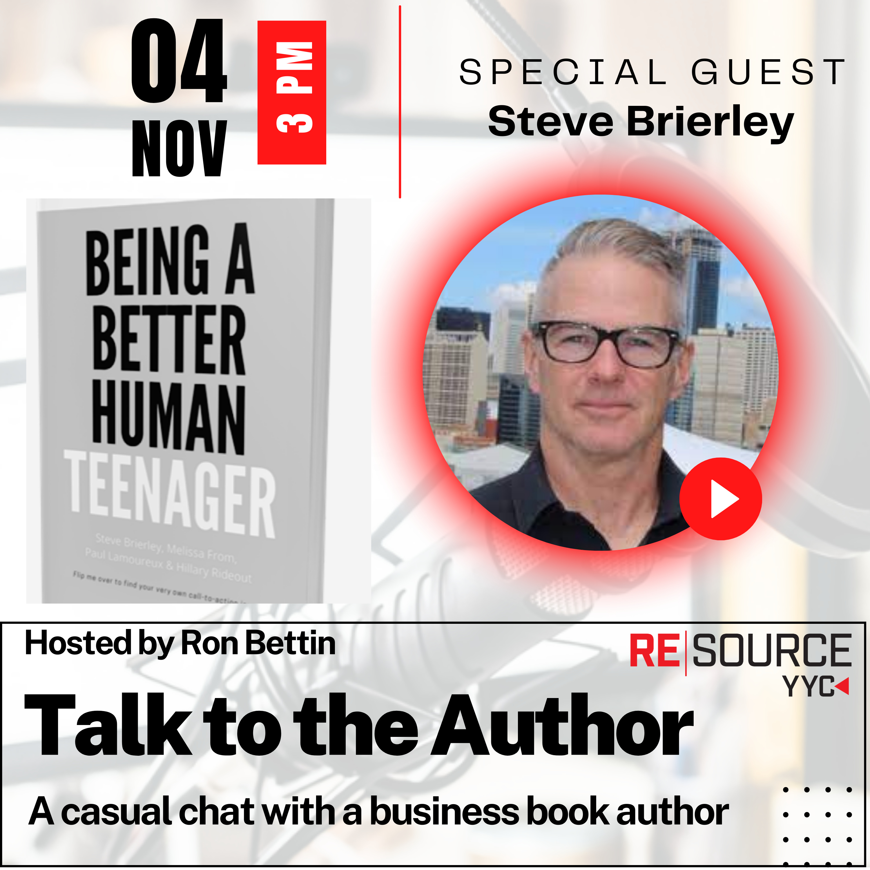 “Talk to the Author” - A casual chat with a business book author