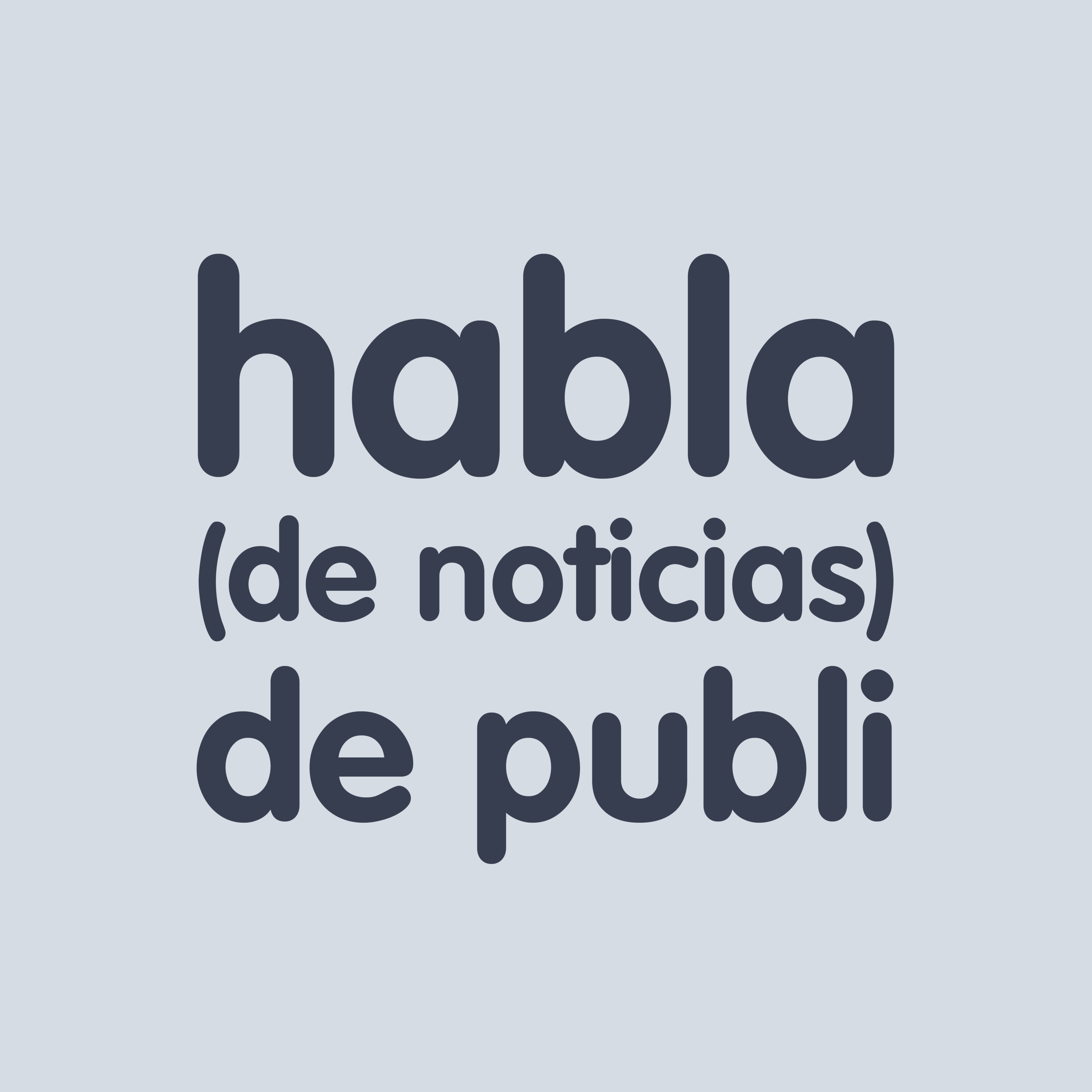 habla de publi