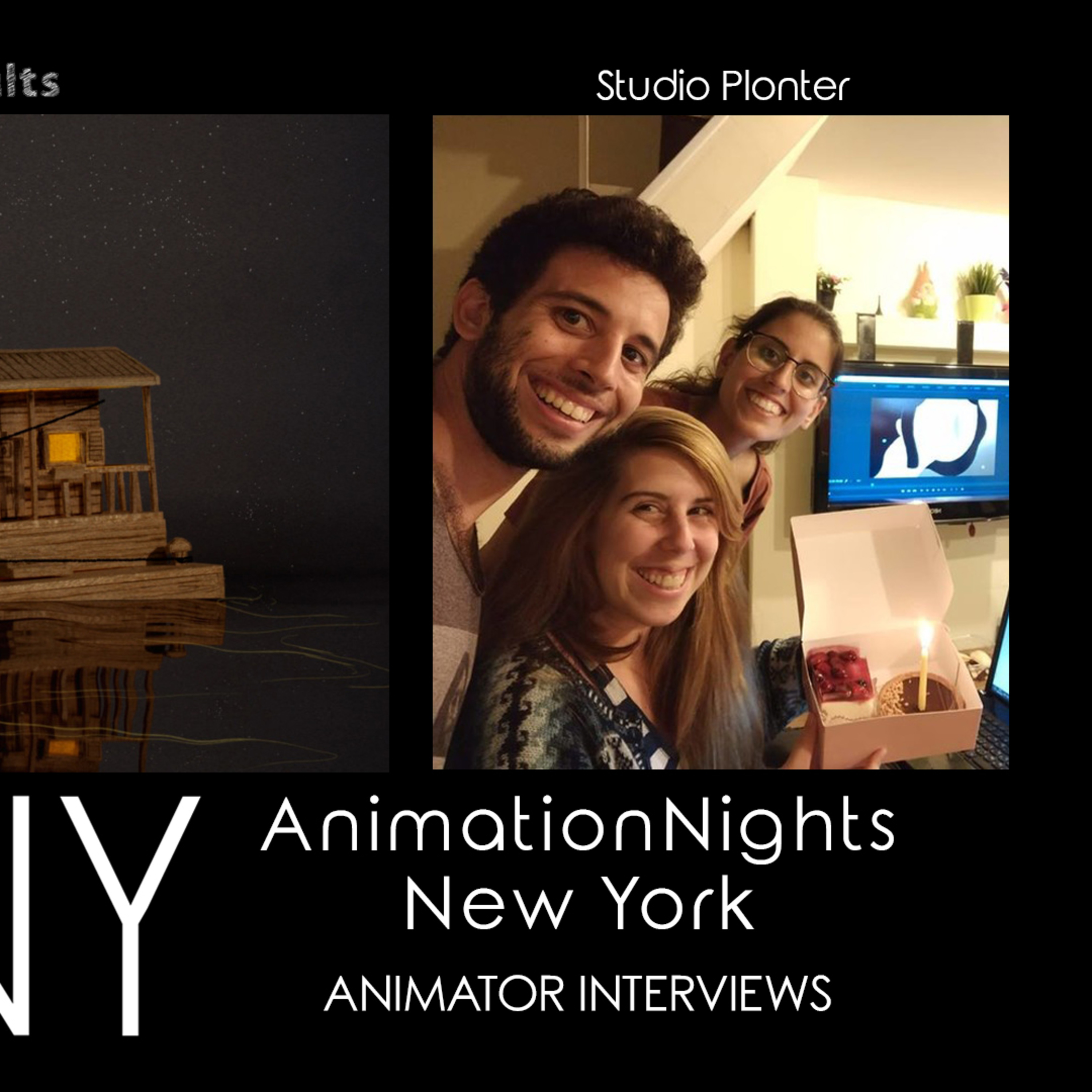 ANNY Animator Interview #39 featuring Studio Plonter for the 5th ANNY Best of Fest episode artwork