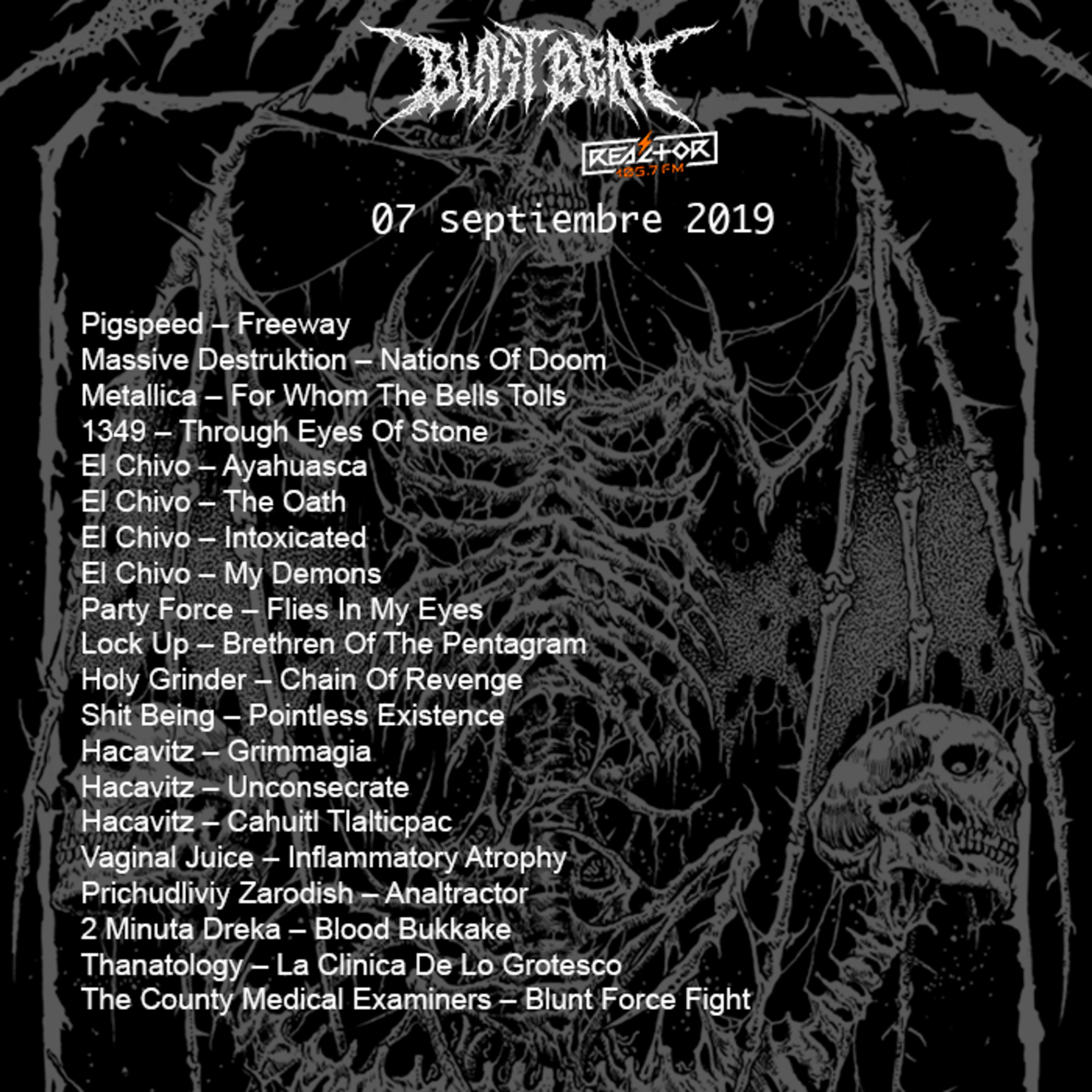 Portada de Blast Beat 105
