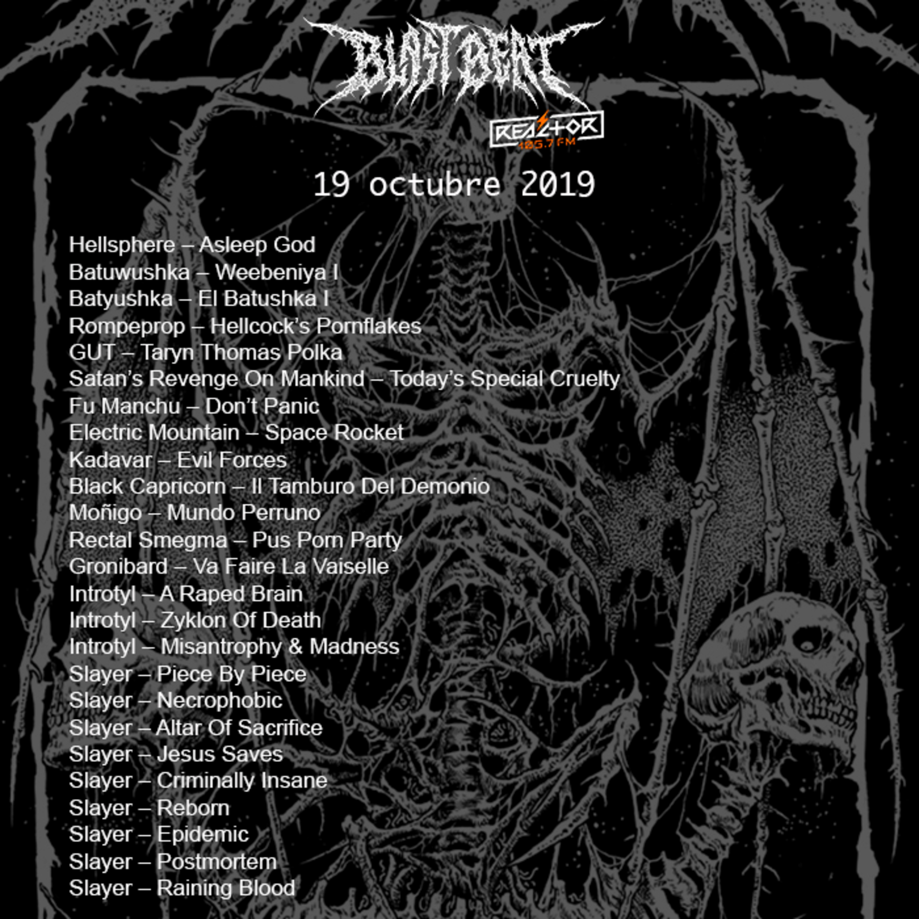 Portada de Blast Beat 105