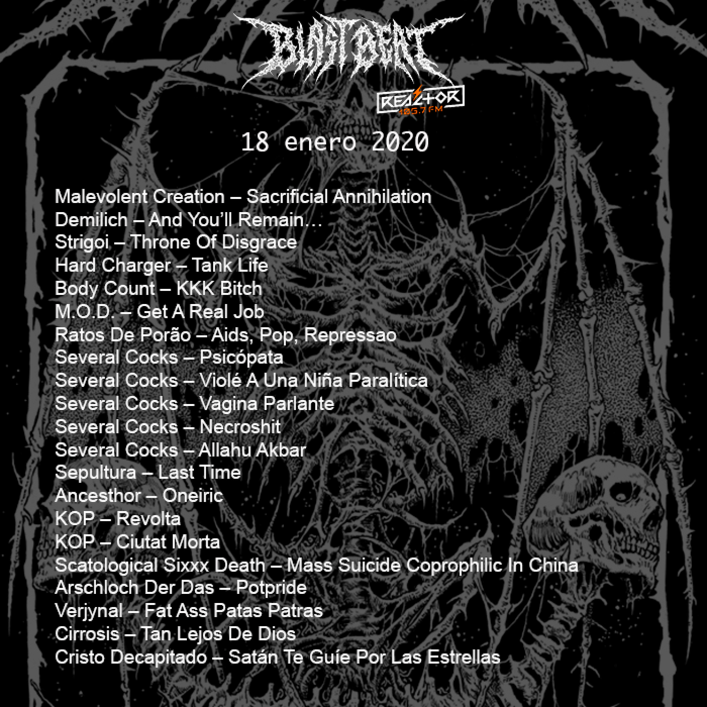 Portada de Blast Beat 105
