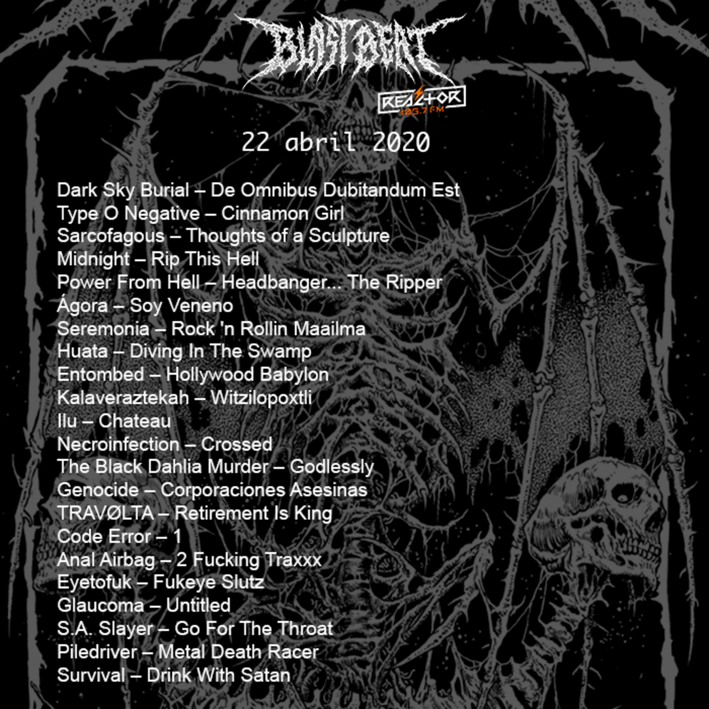 Portada de Blast Beat 105