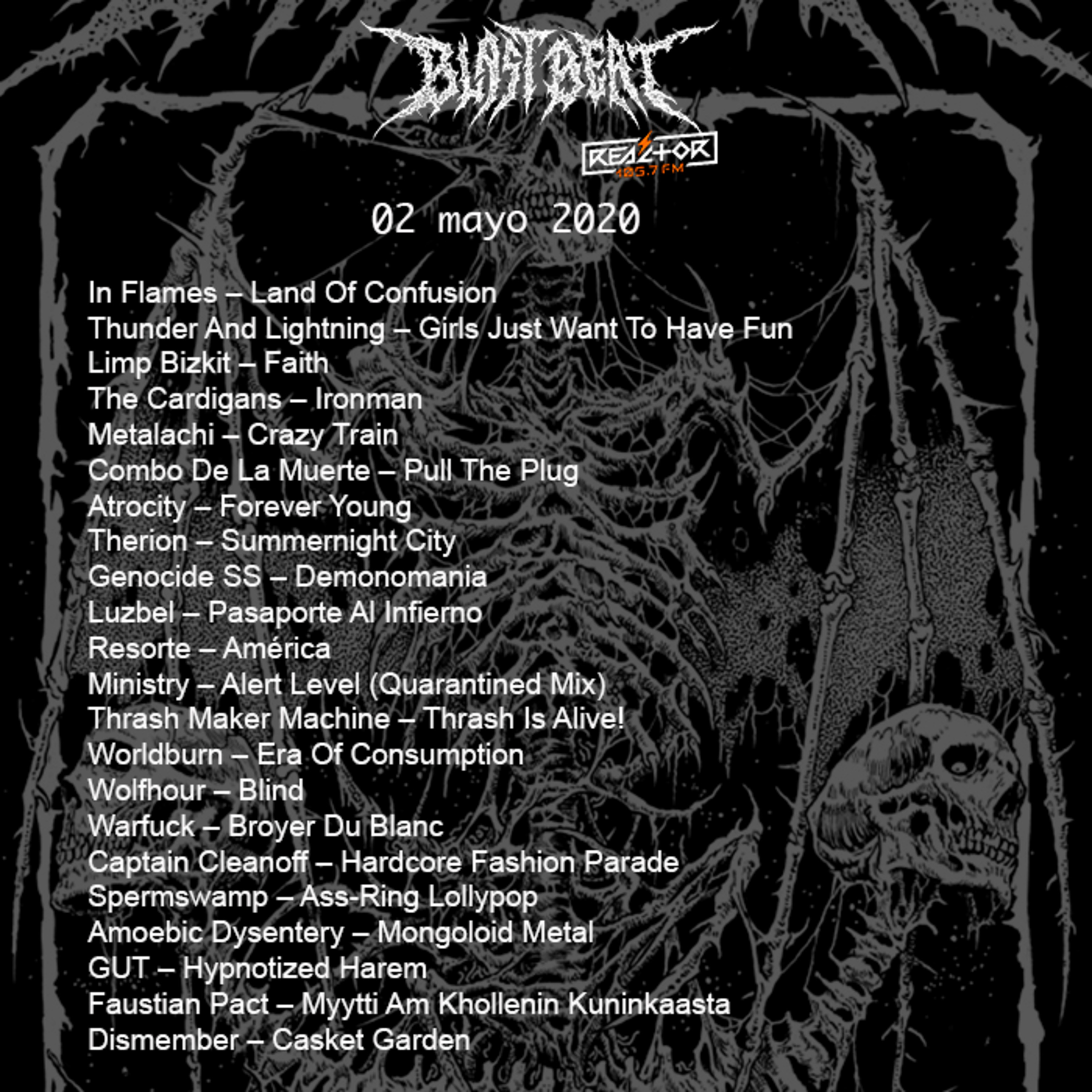 Portada de Blast Beat 105