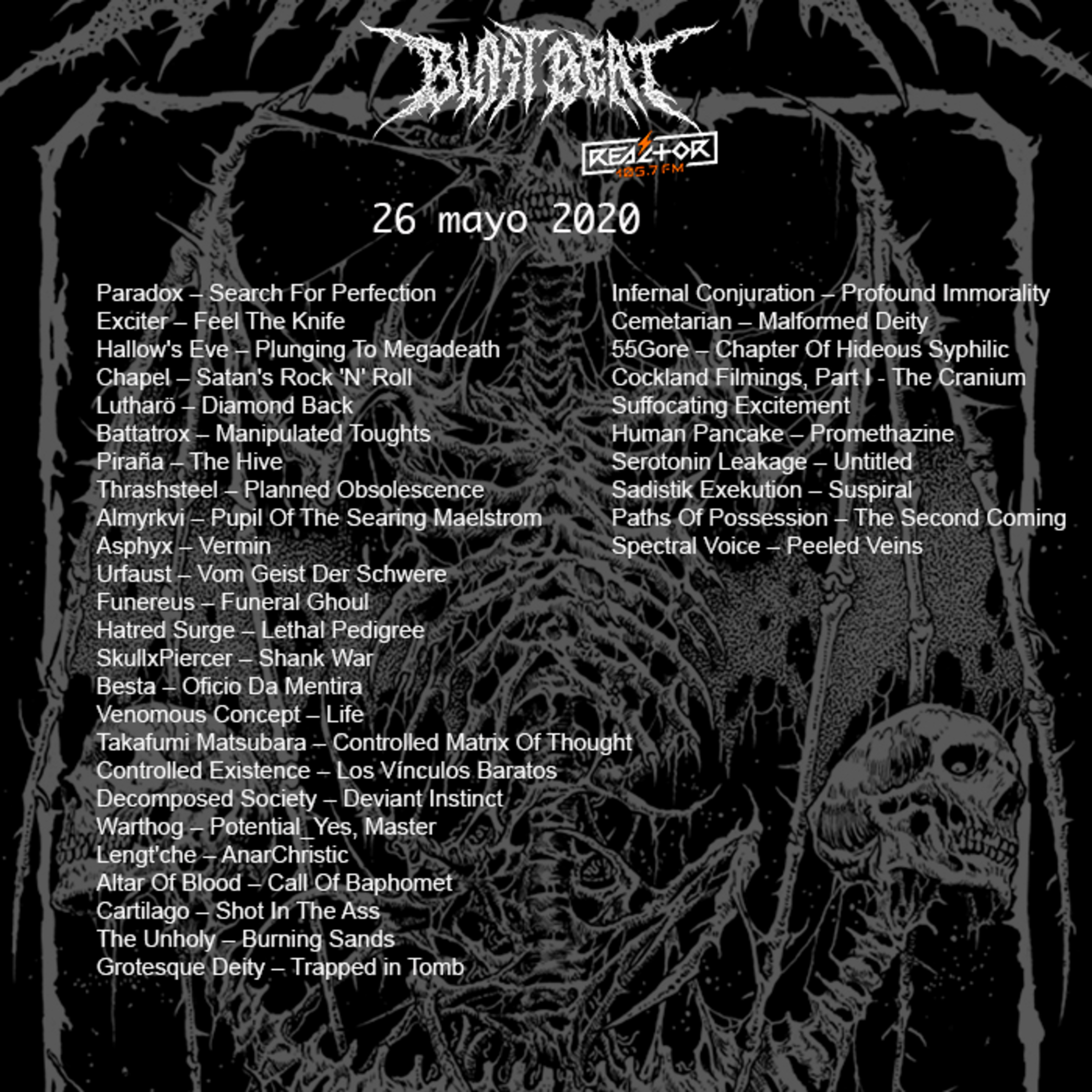 Portada de Blast Beat 105