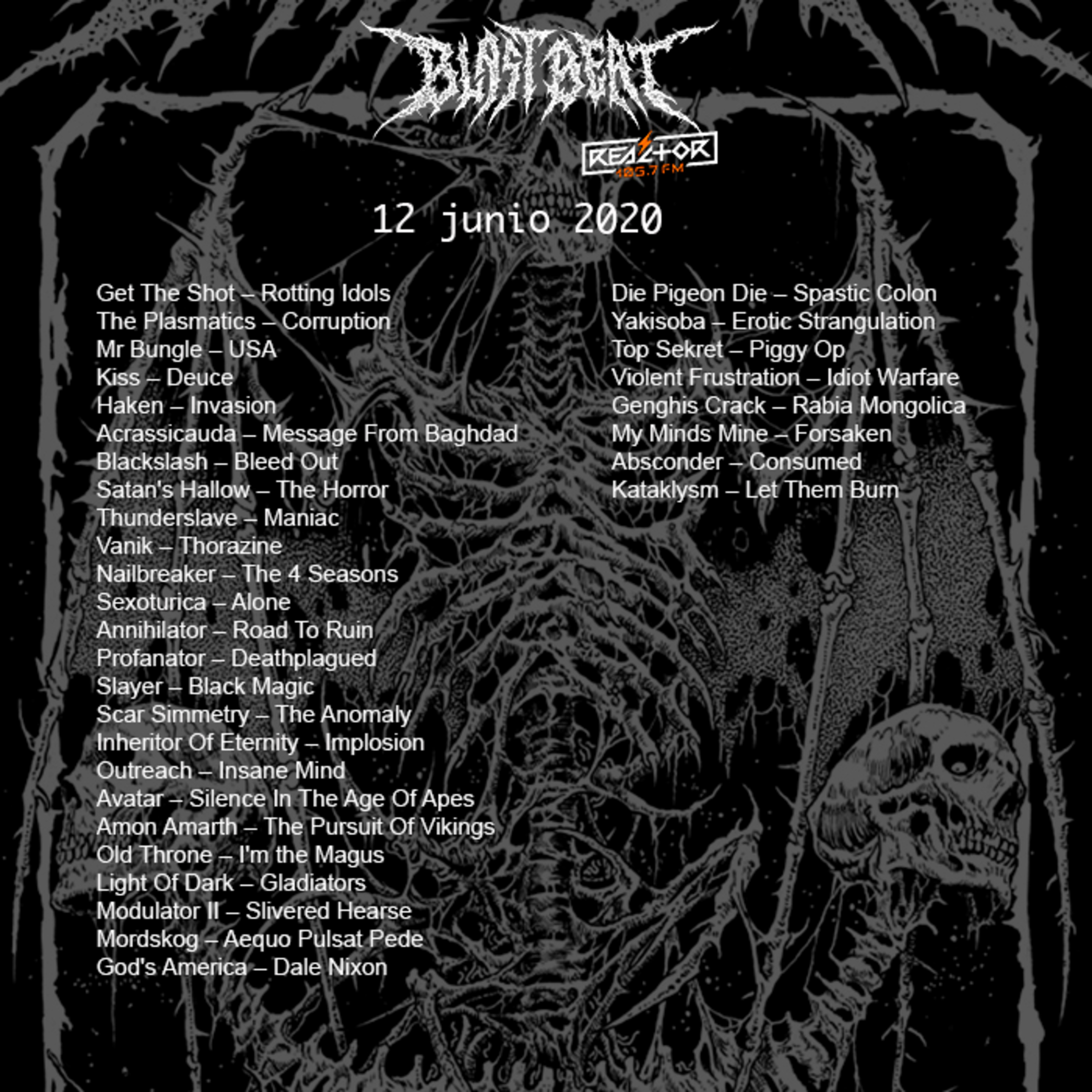 Portada de Blast Beat 105