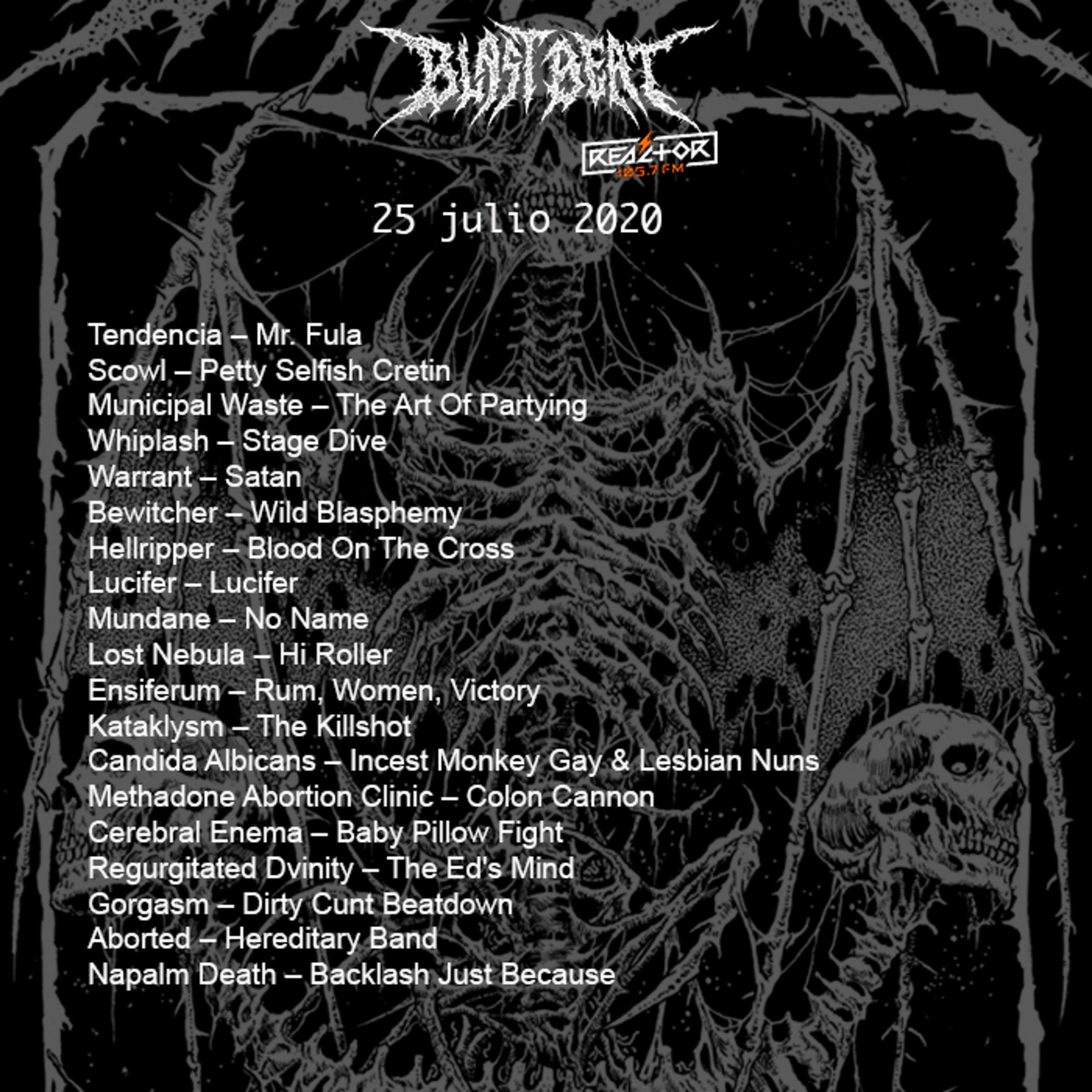 Portada de Blast Beat 105