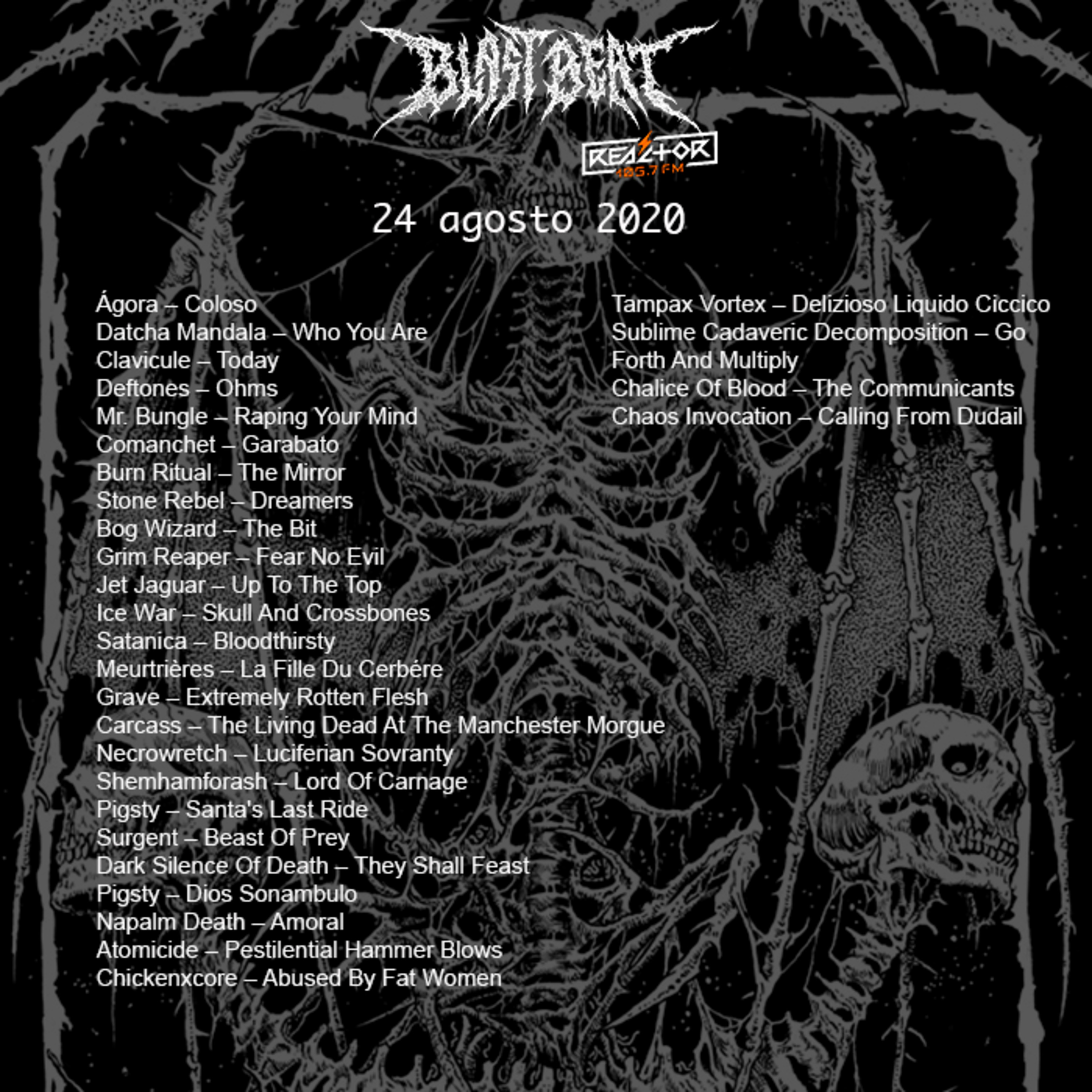 Portada de Blast Beat 105