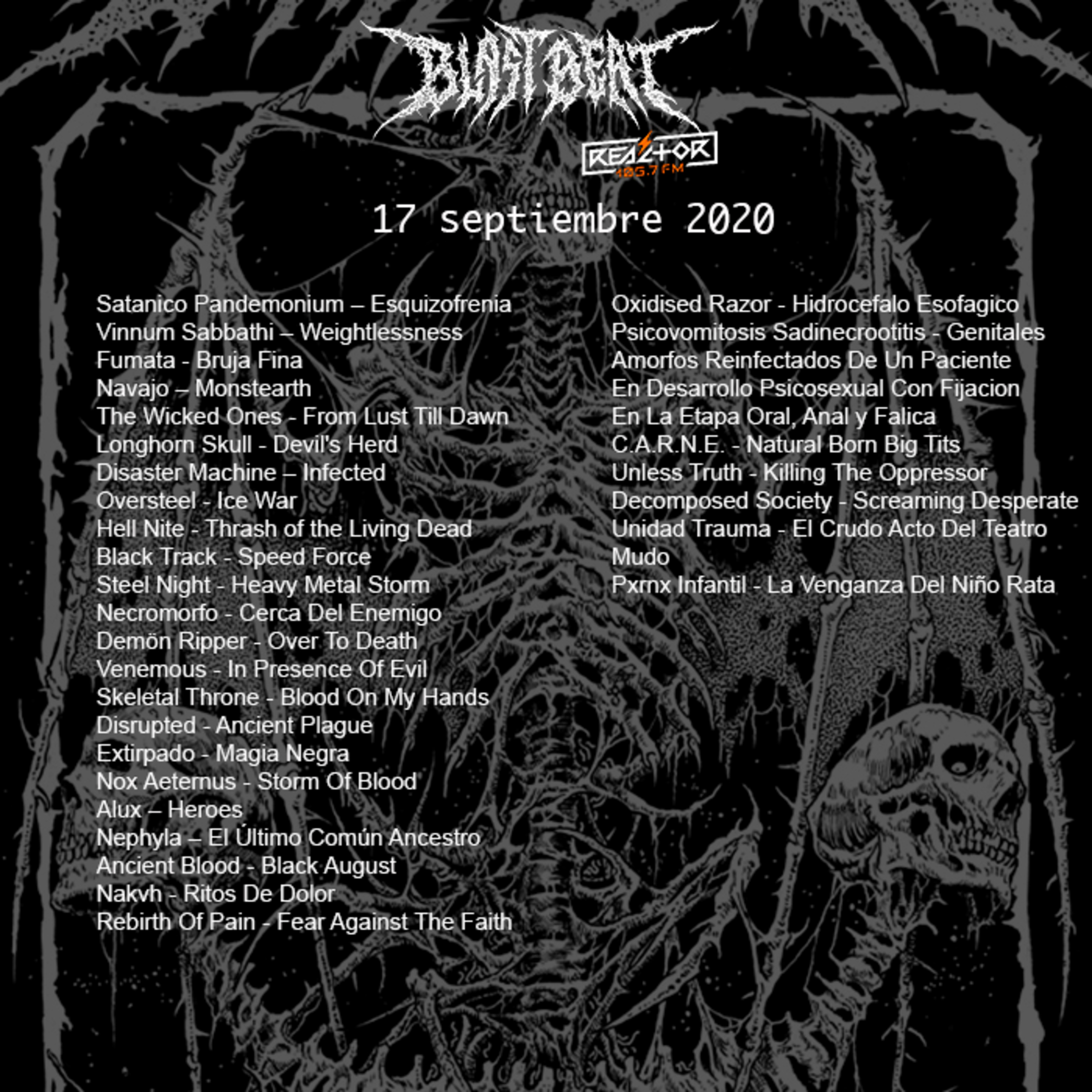 Portada de Blast Beat 105