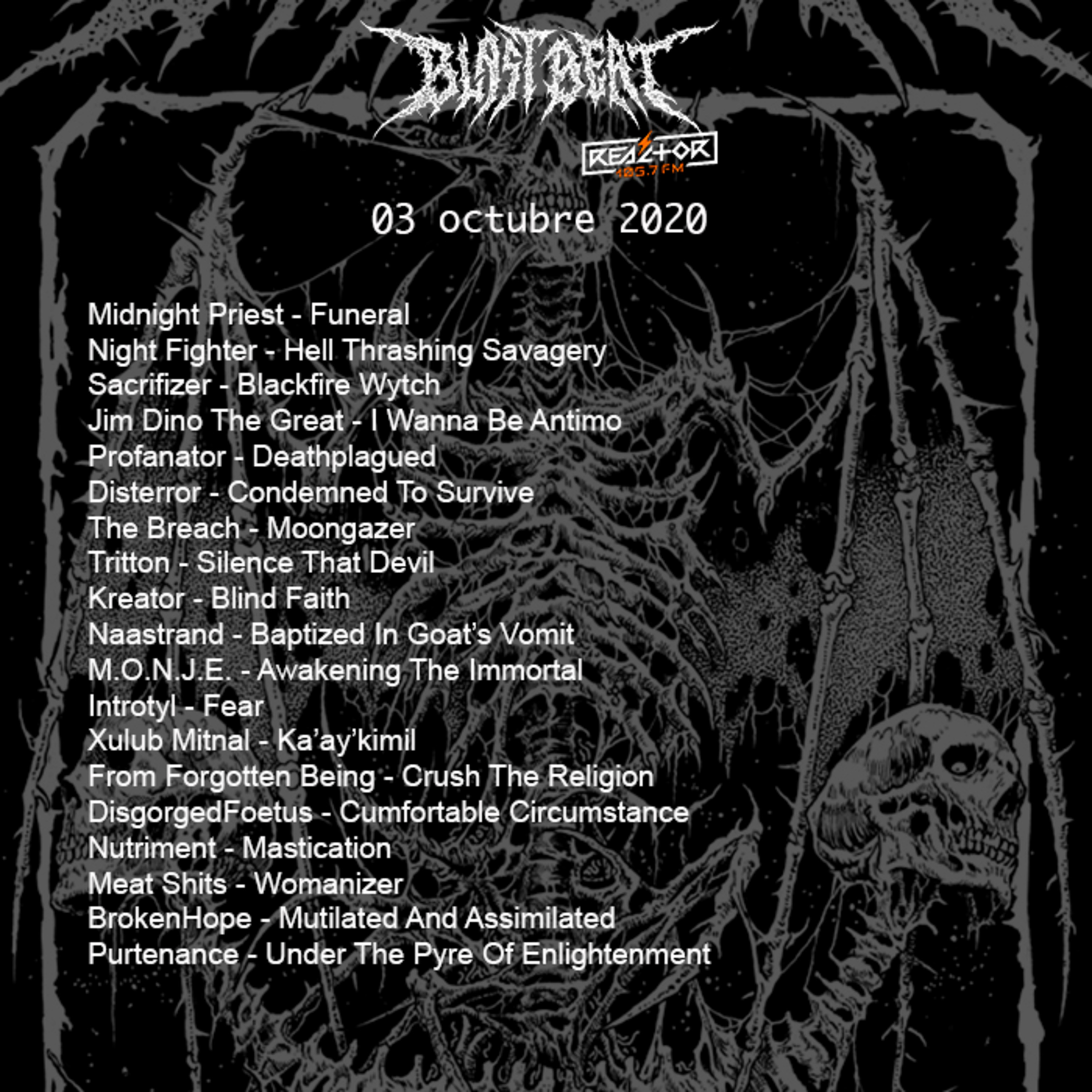 Portada de Blast Beat 105