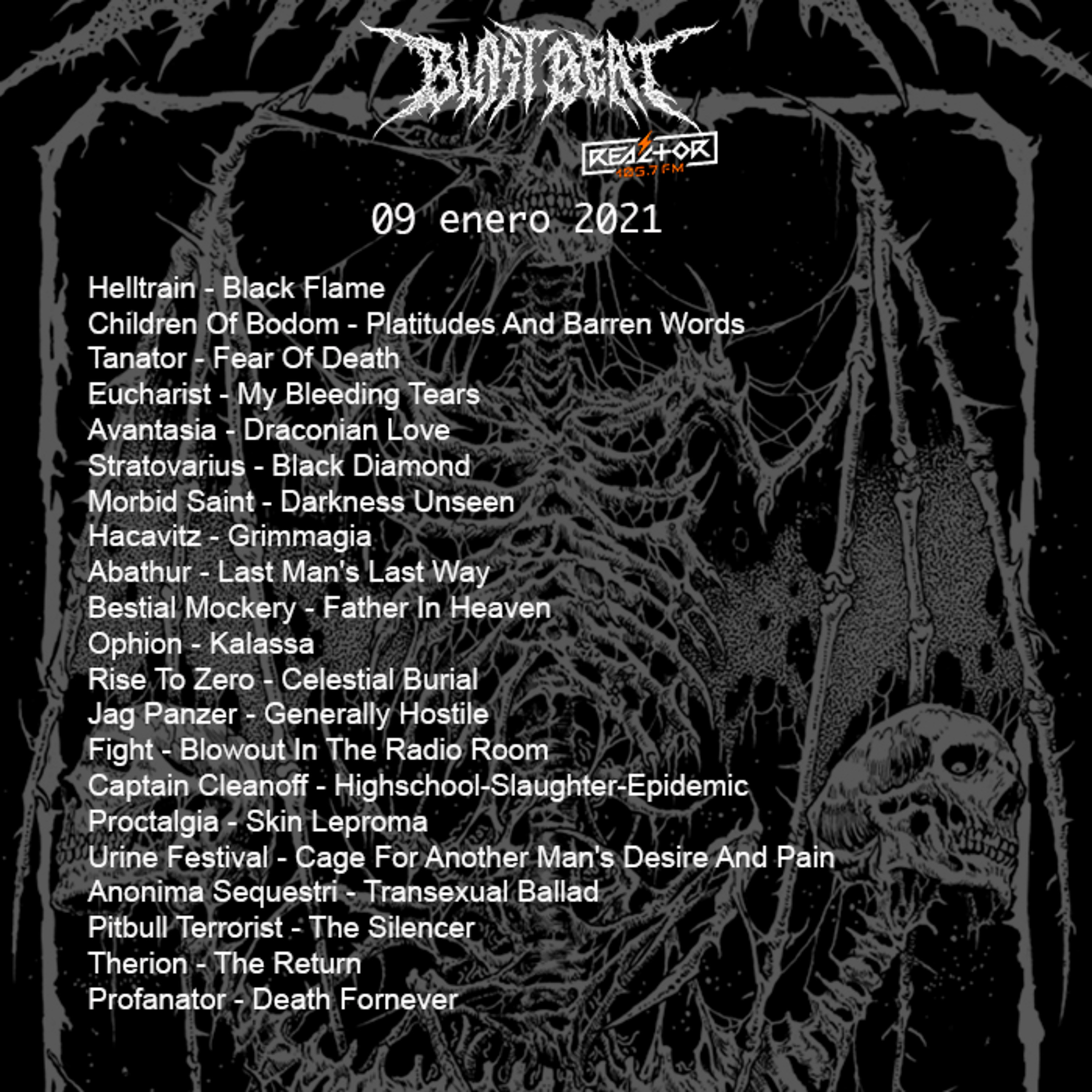 Portada de Blast Beat 105