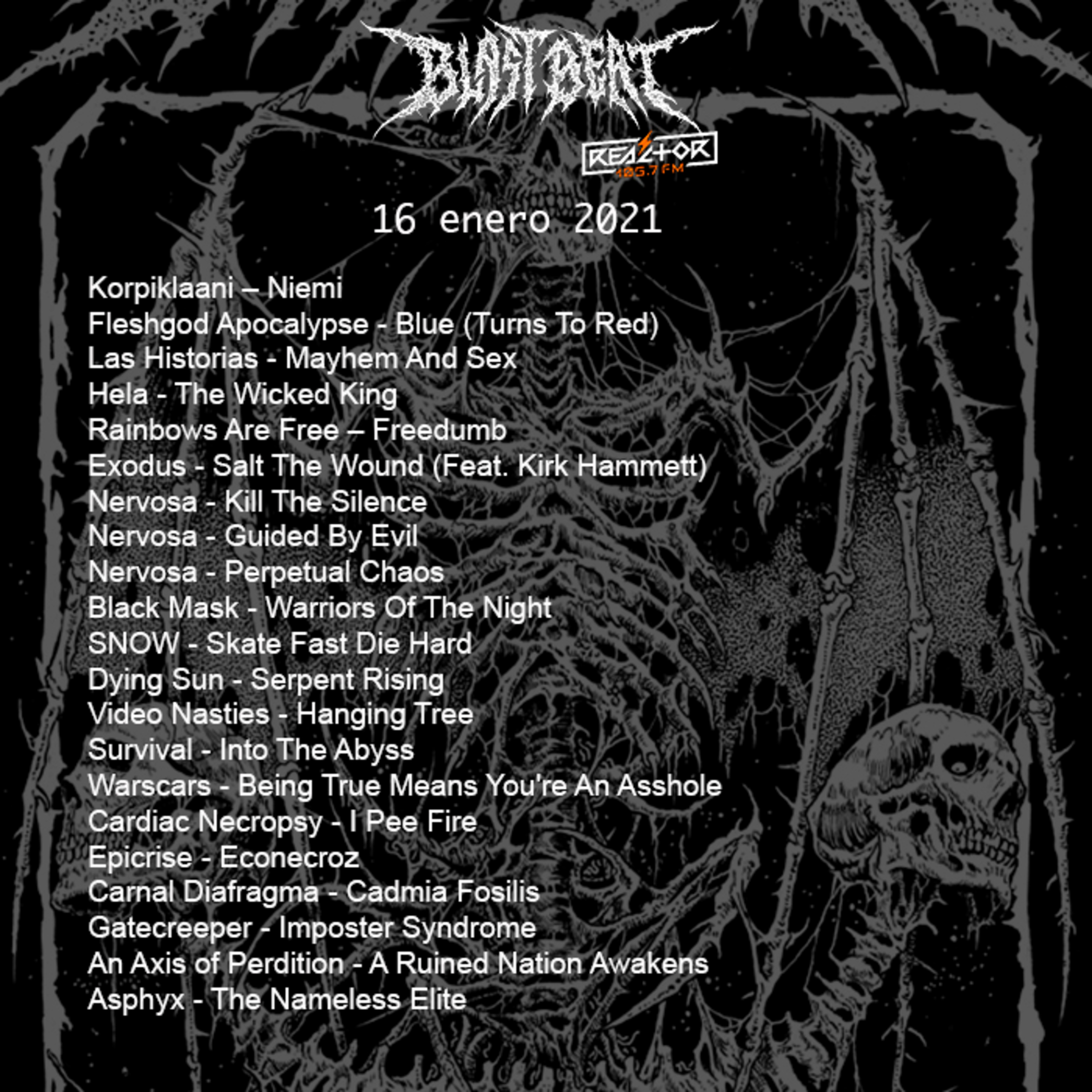 Portada de Blast Beat 105