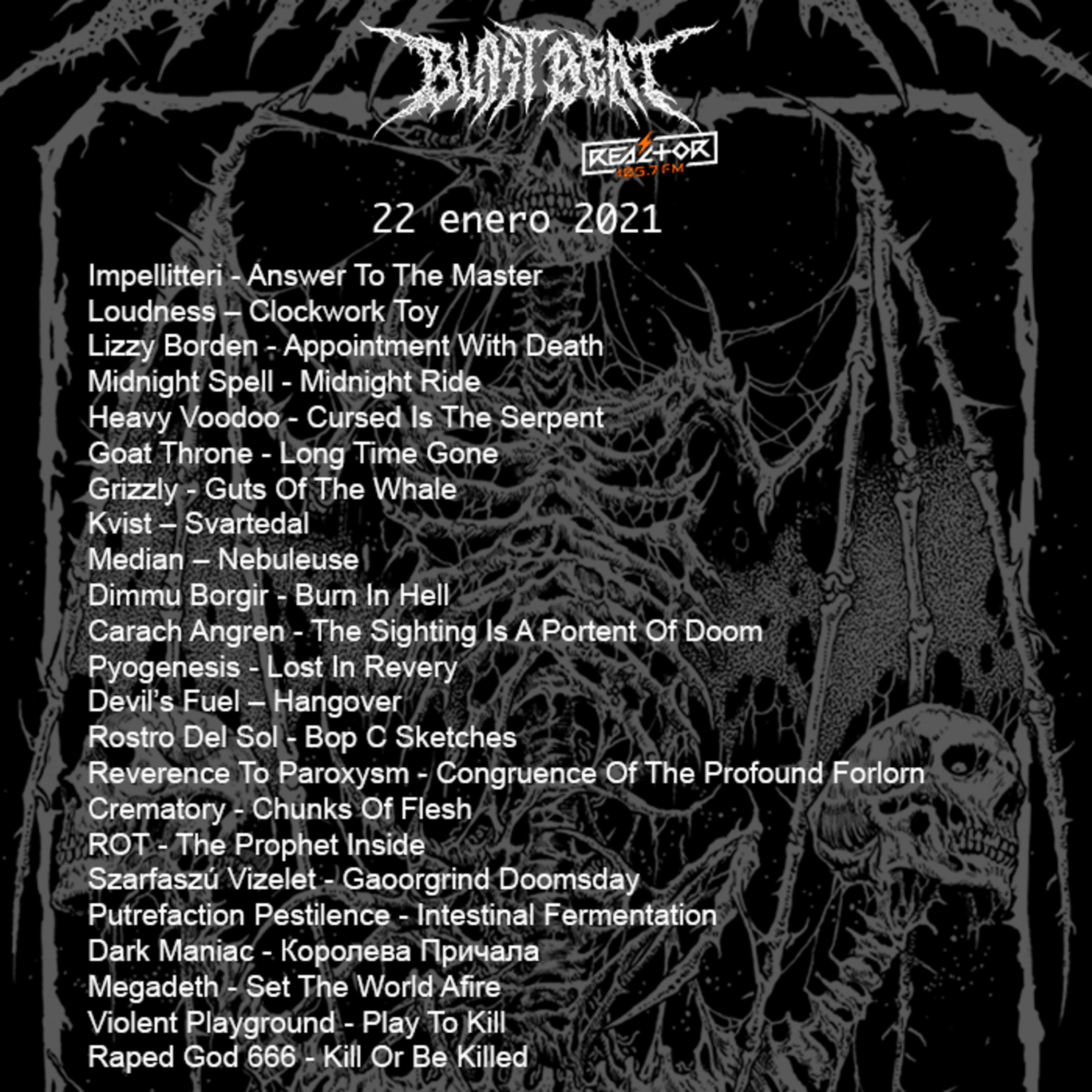 Portada de Blast Beat 105