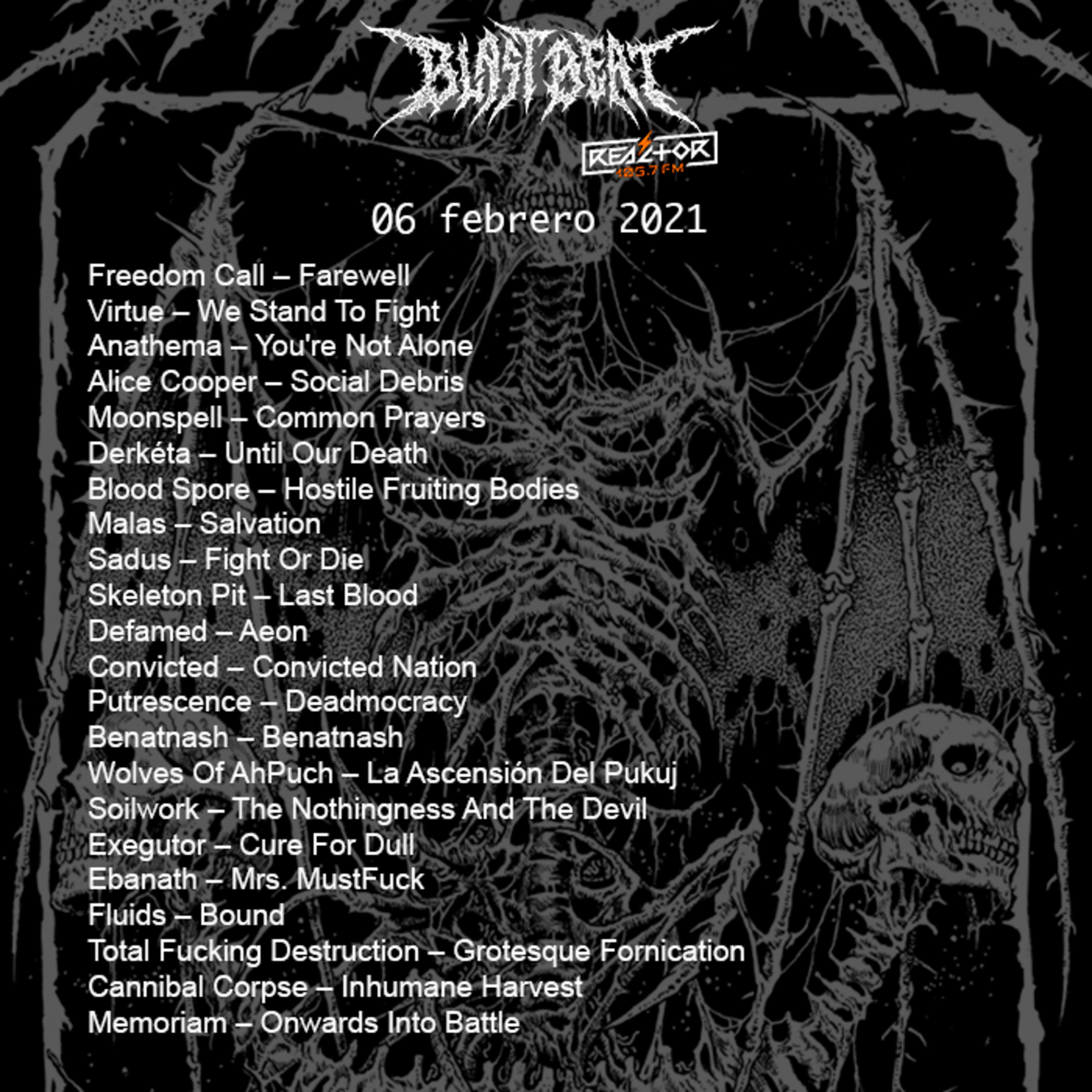 Portada de Blast Beat 105