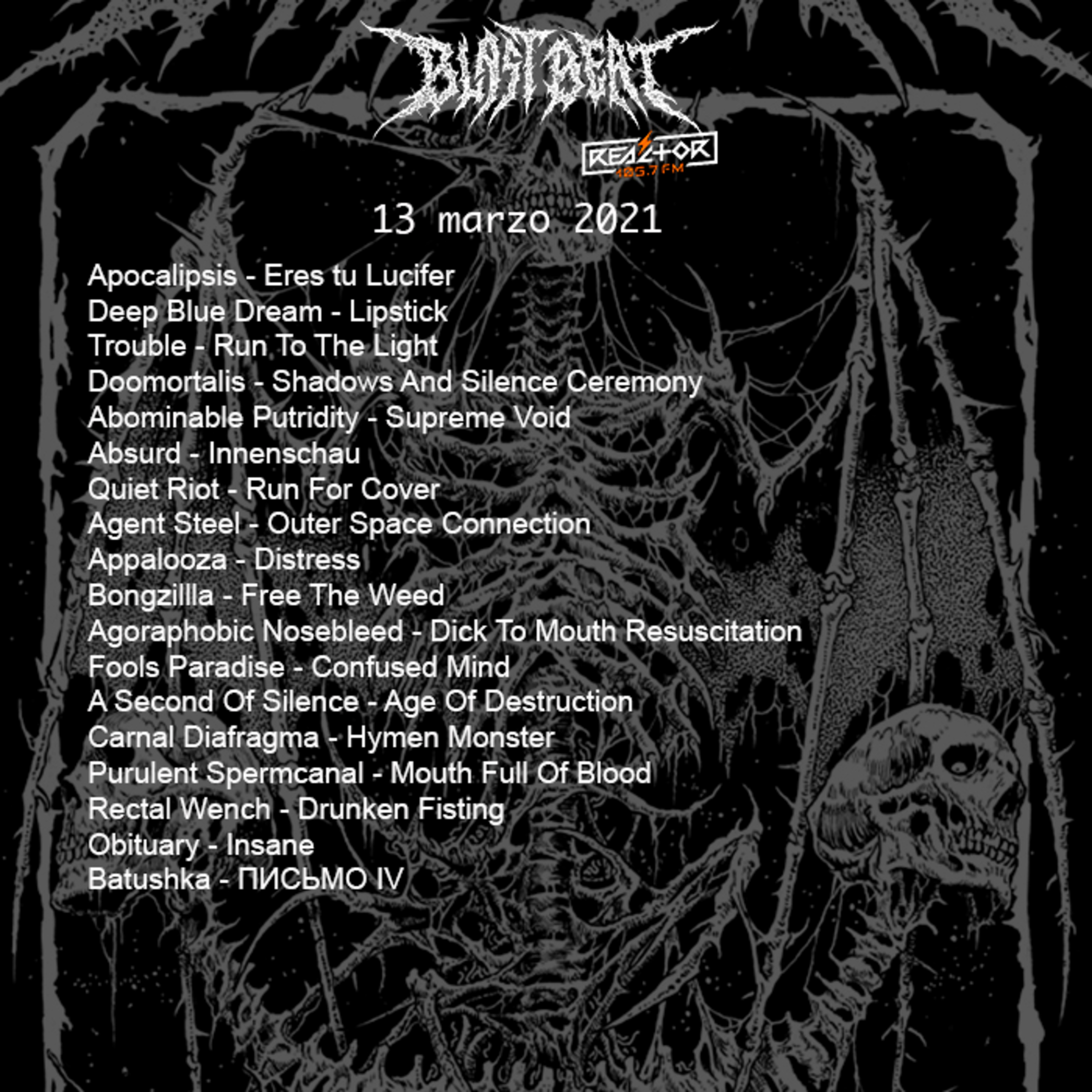 Portada de Blast Beat 105