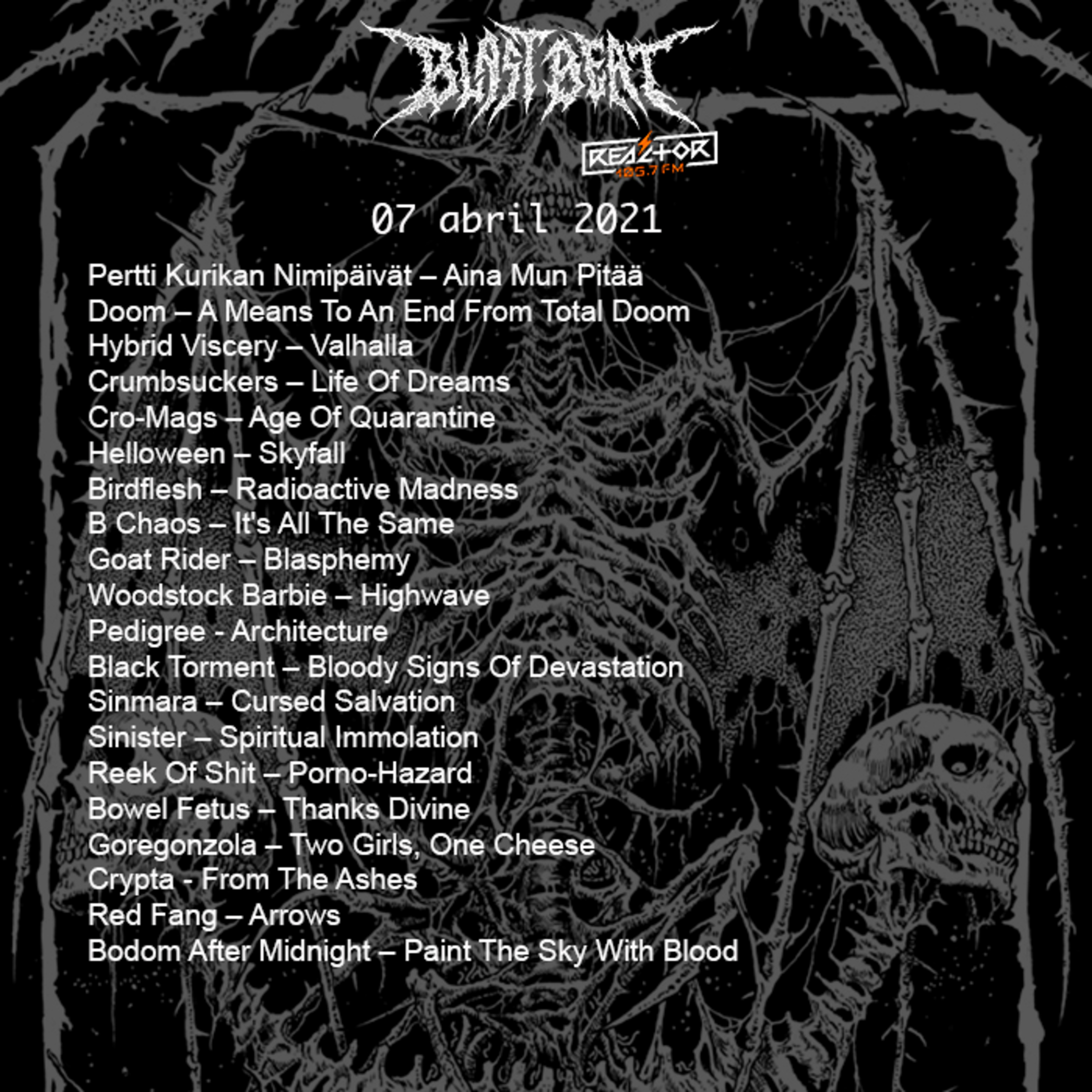 Portada de Blast Beat 105