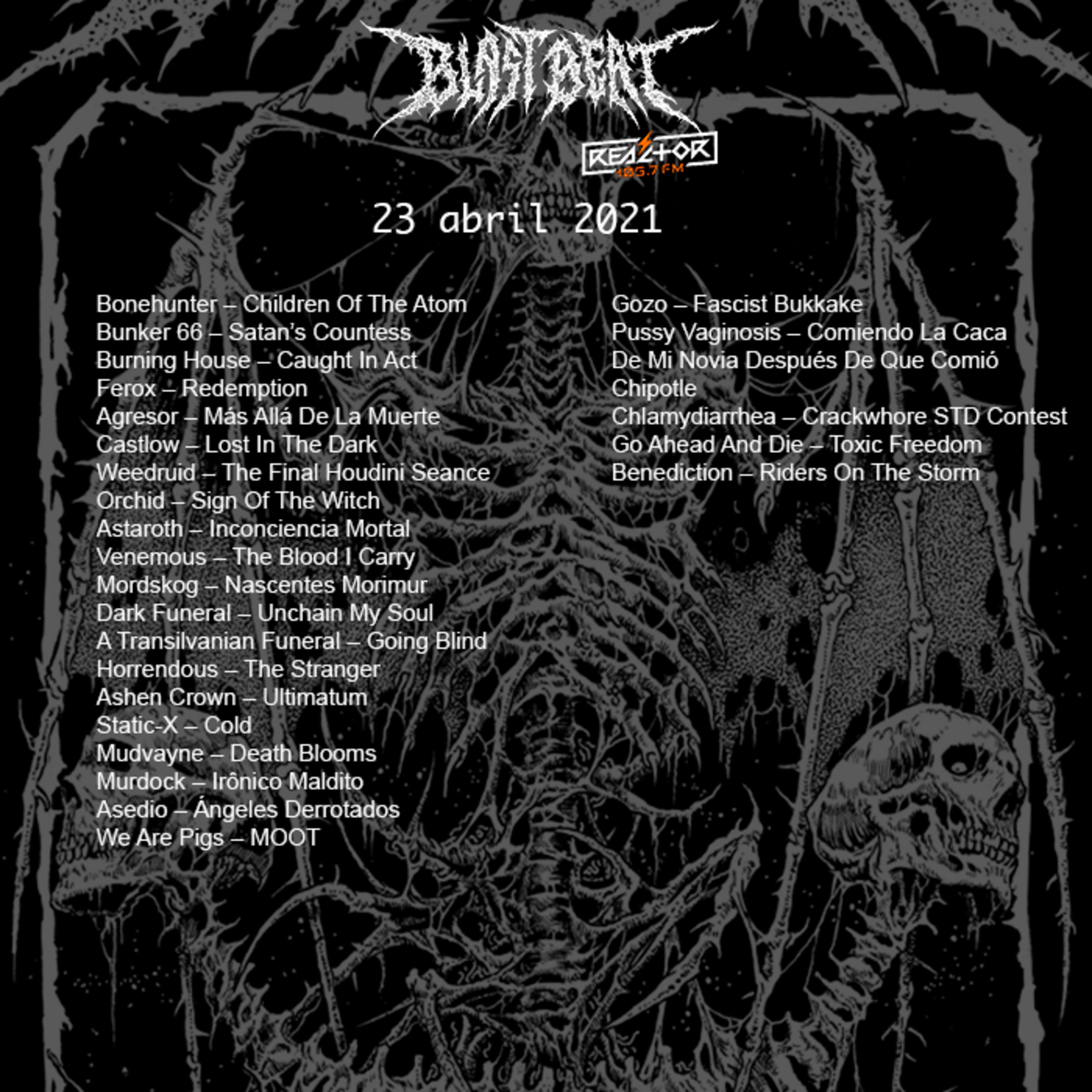 Portada de Blast Beat 105