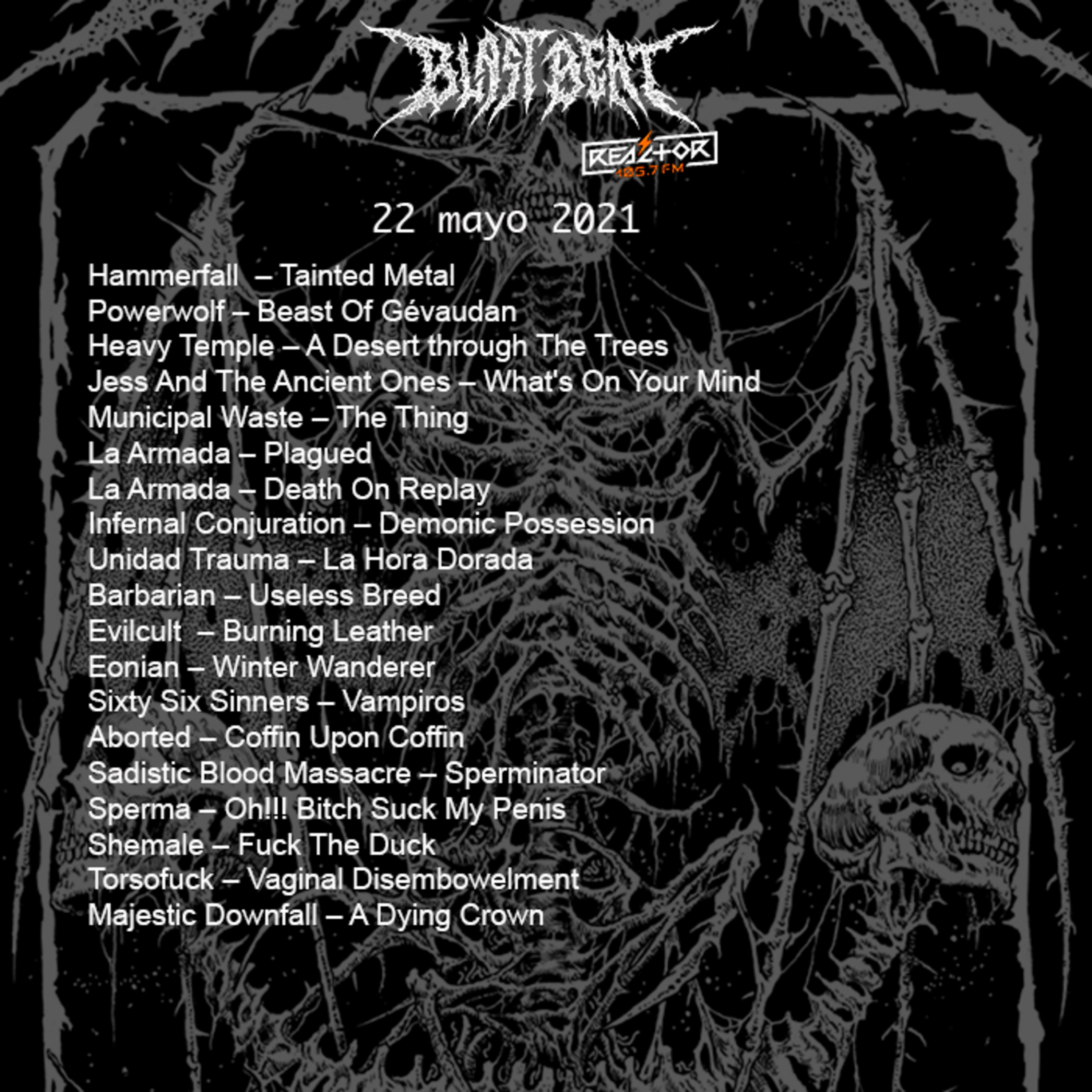 Portada de Blast Beat 105