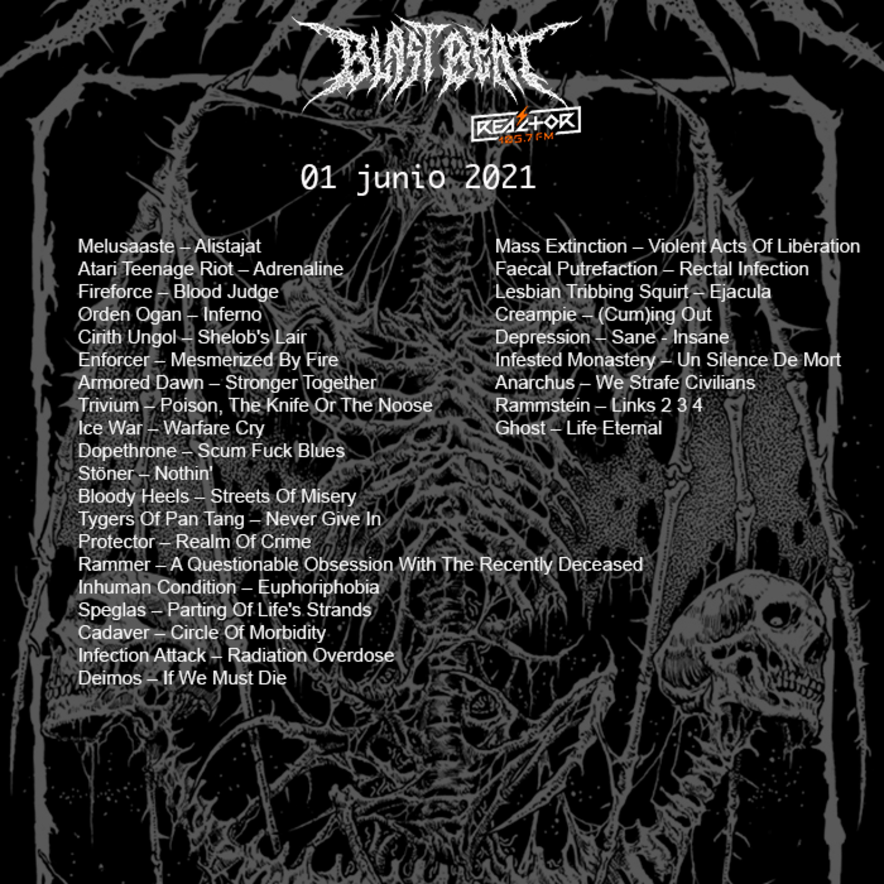 Portada de Blast Beat 105