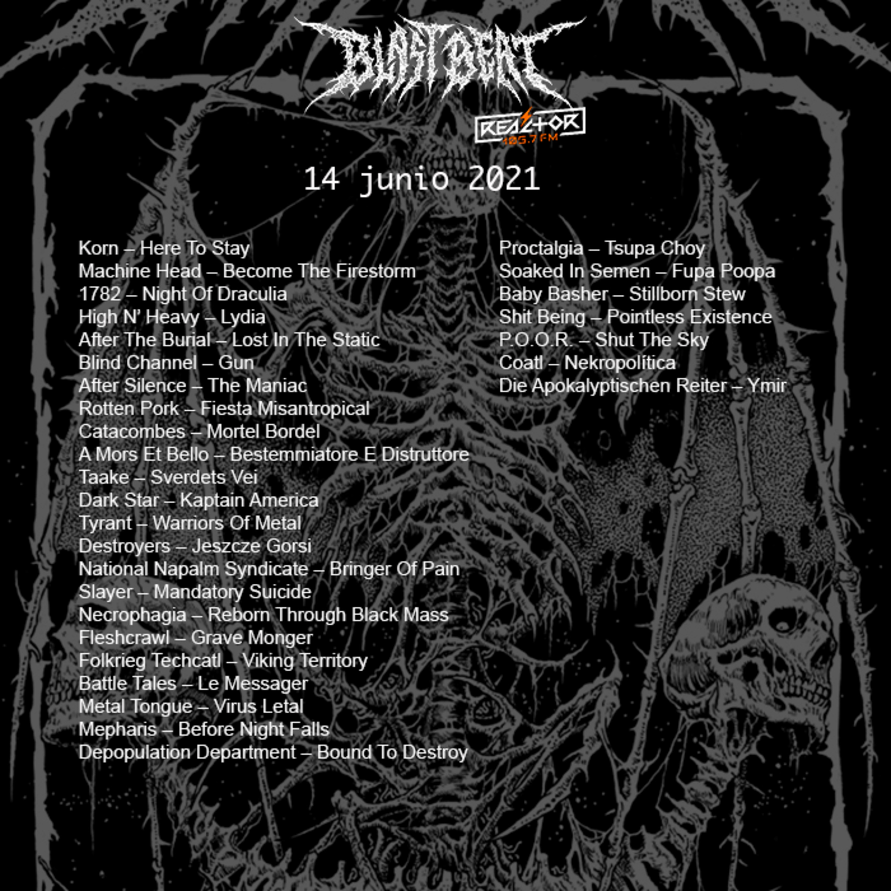 Portada de Blast Beat 105
