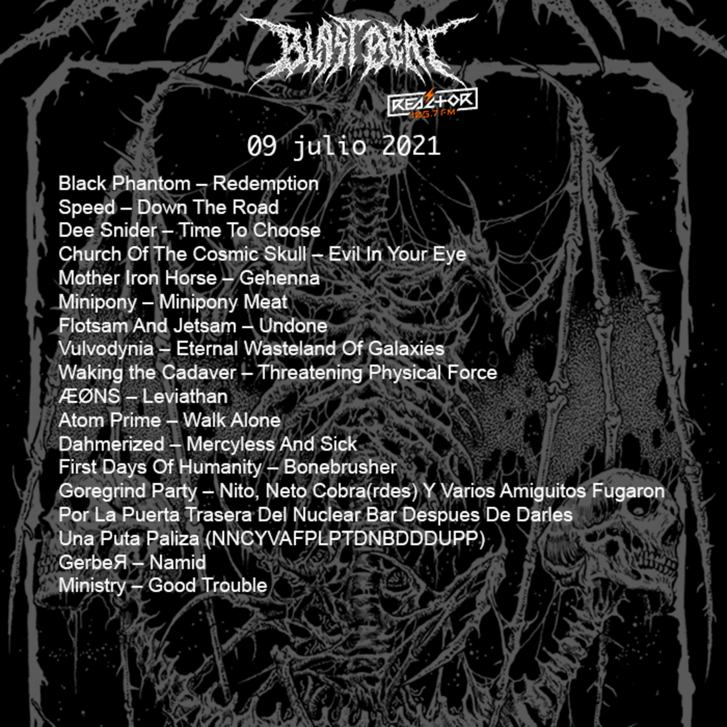 Portada de Blast Beat 105