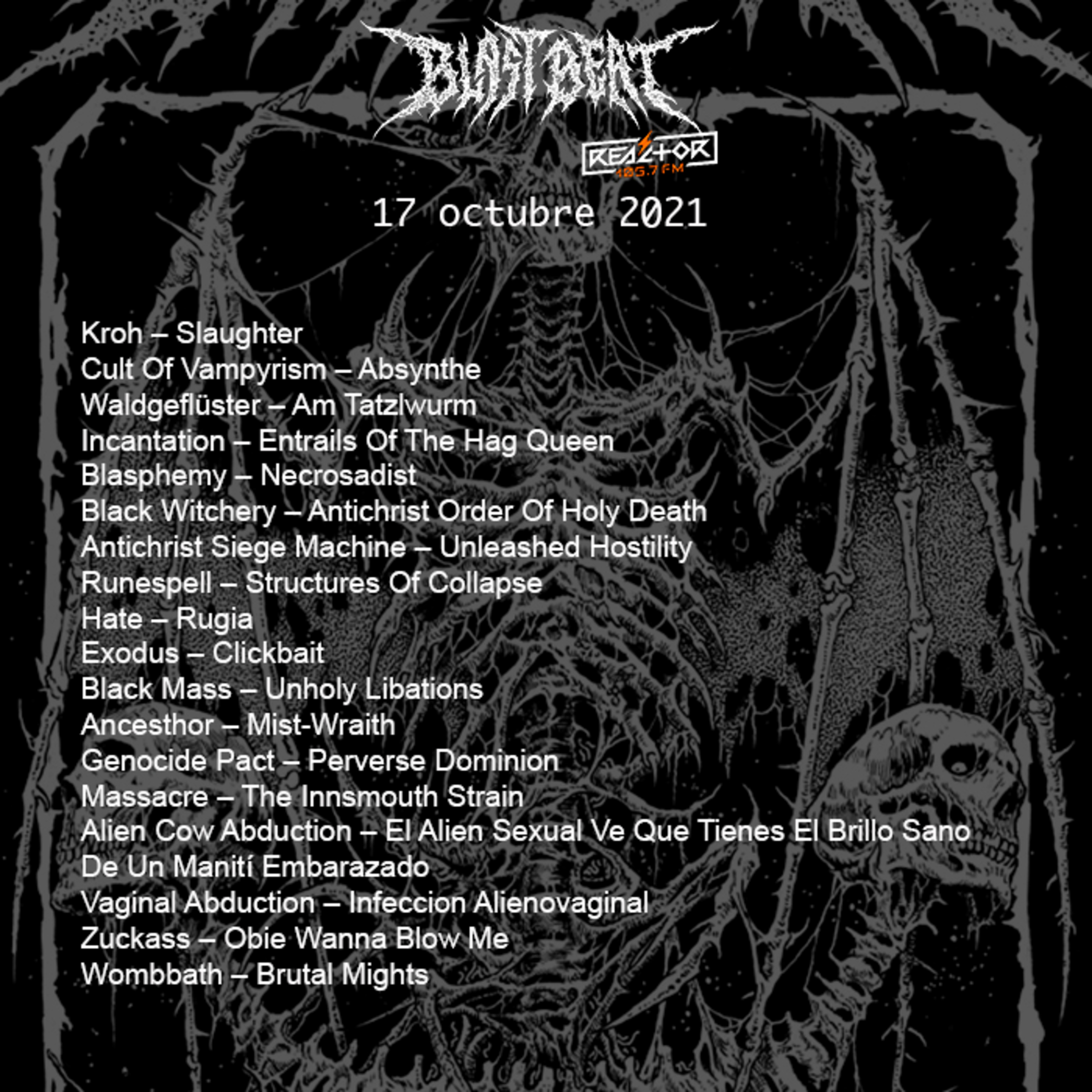 Portada de Blast Beat 105