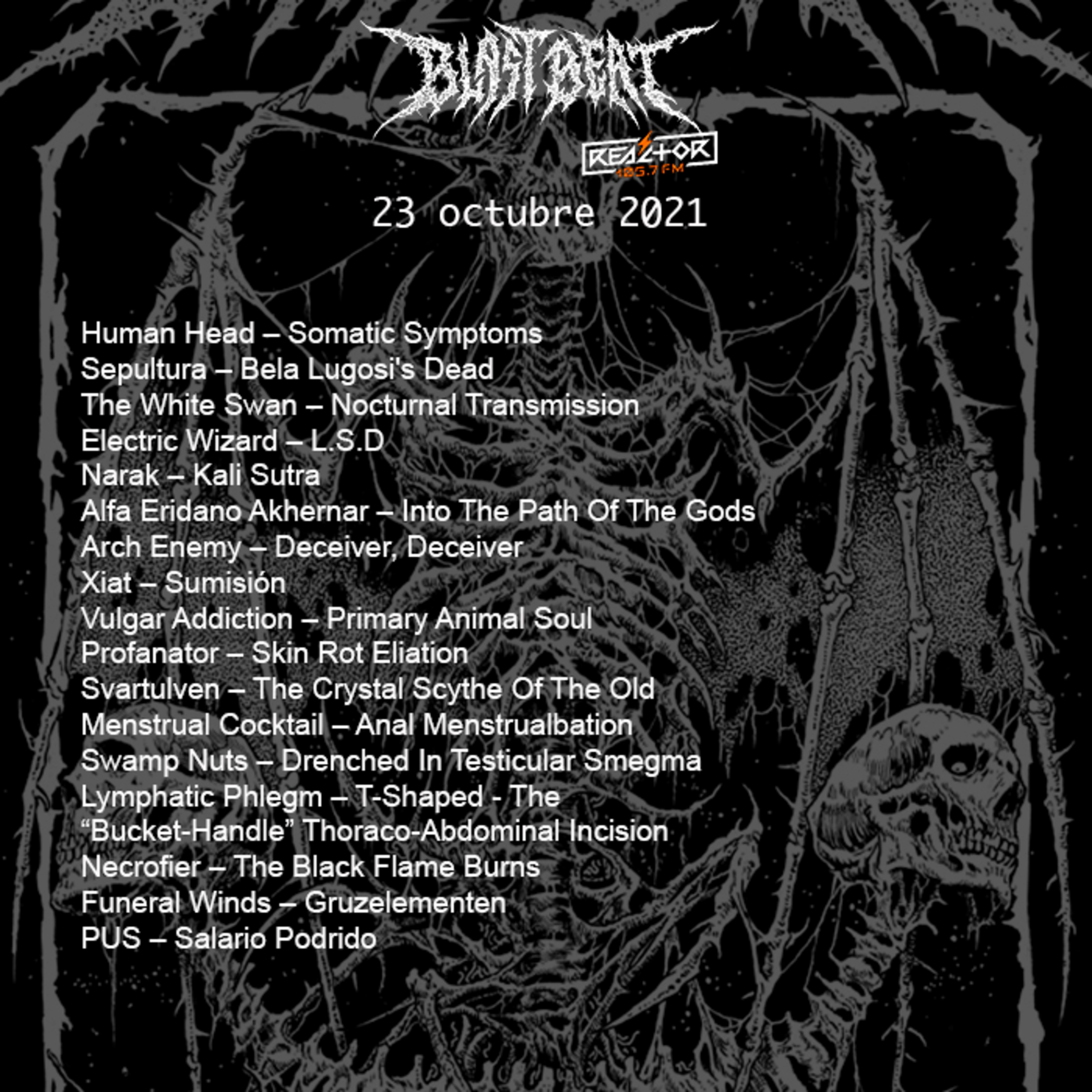 Portada de Blast Beat 105