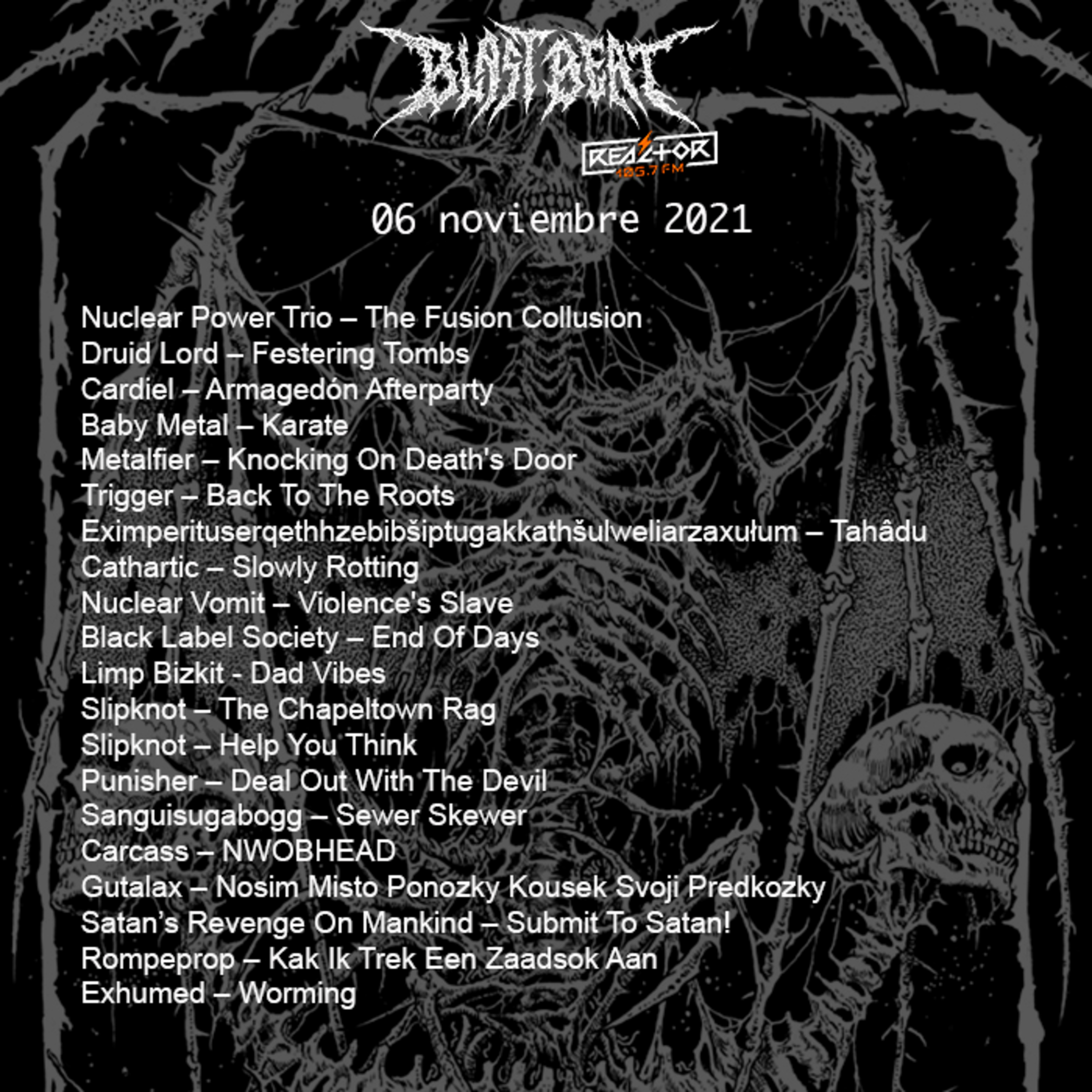 Portada de Blast Beat 105