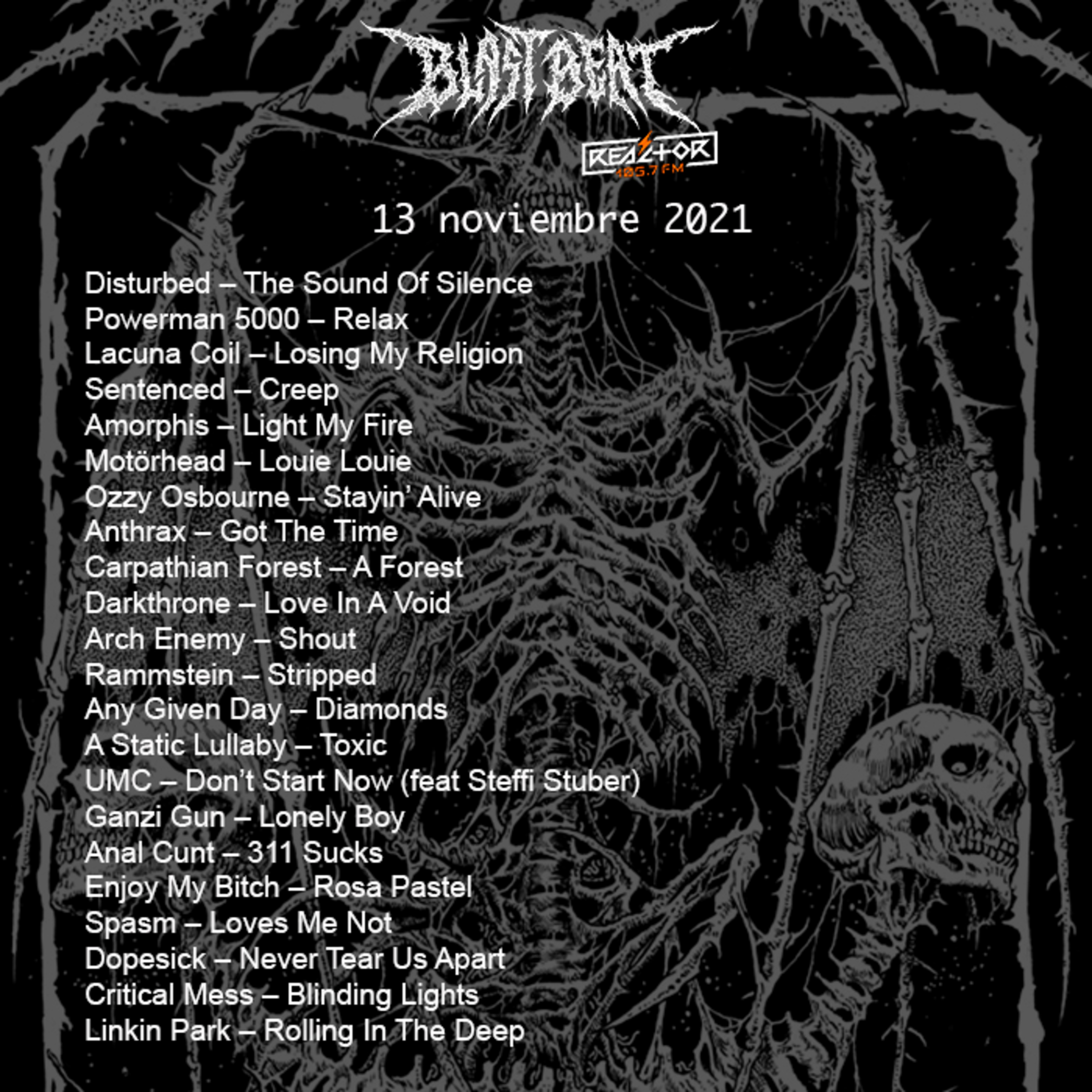 Portada de Blast Beat 105