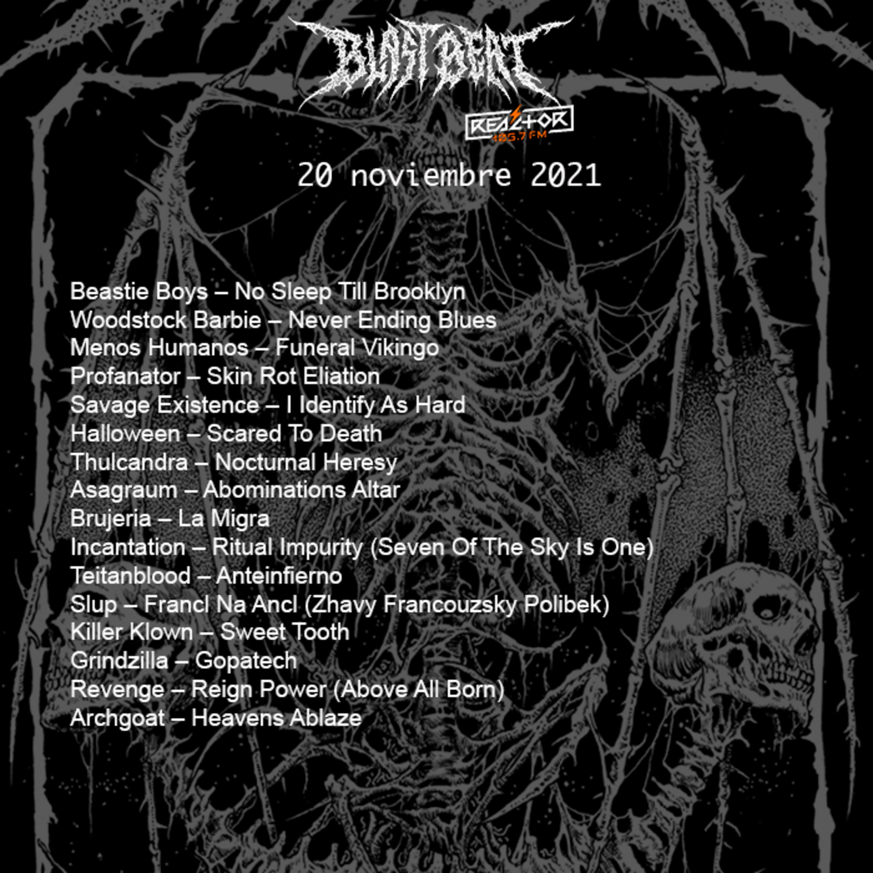 Portada de Blast Beat 105
