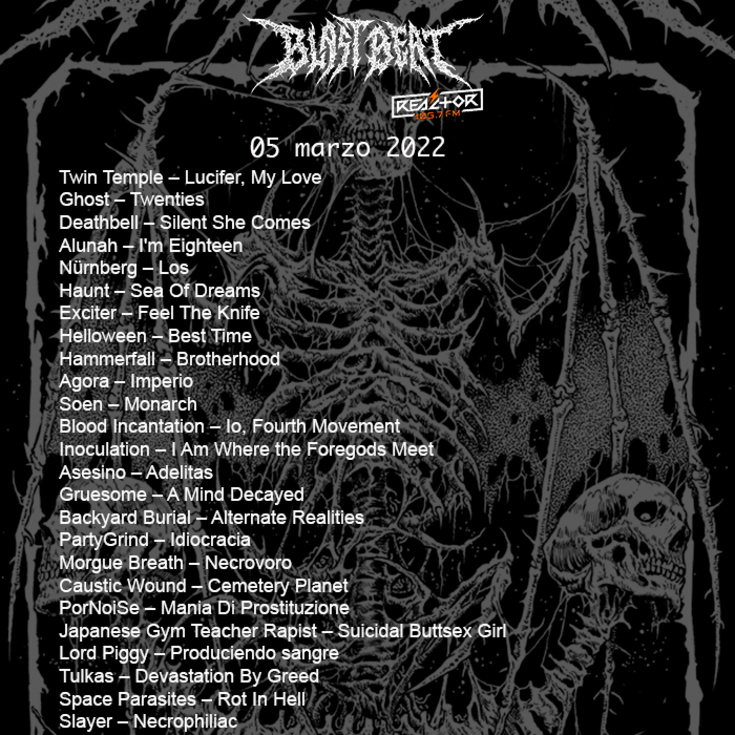 Portada de Blast Beat 105