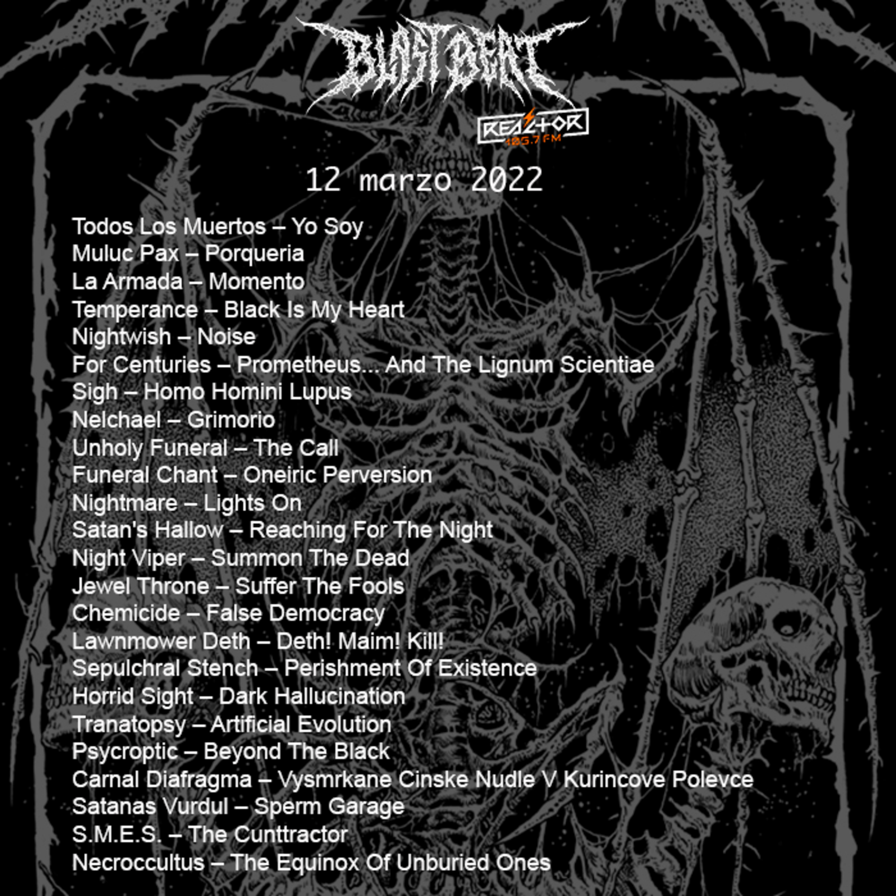 Portada de Blast Beat 105
