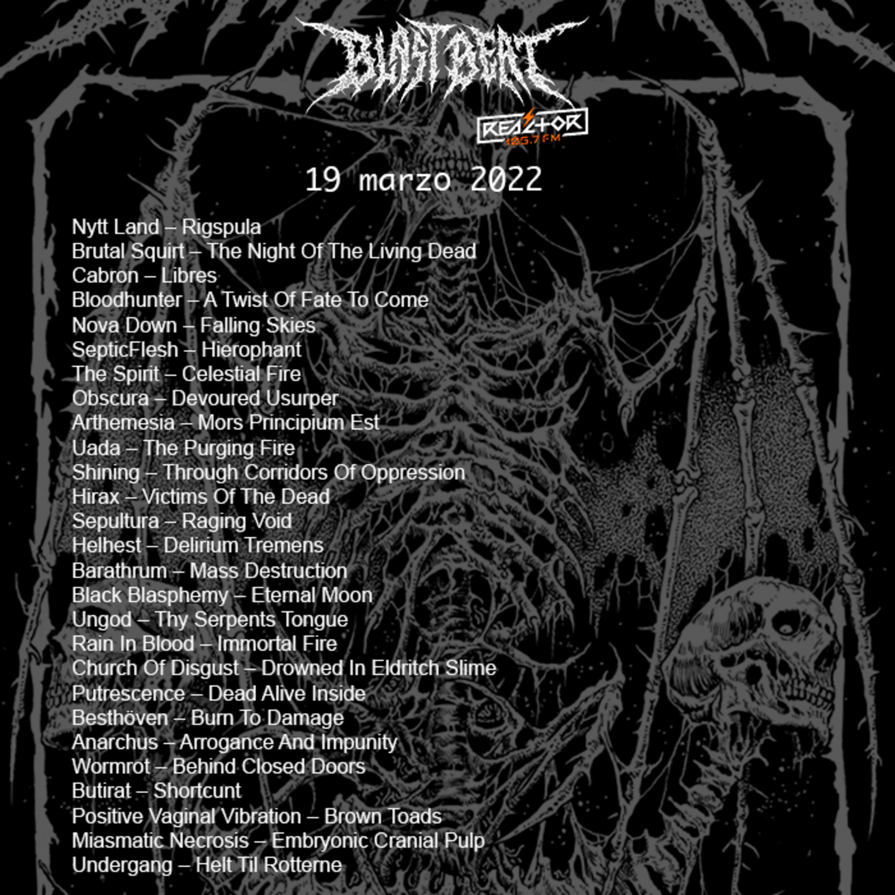 Portada de Blast Beat 105