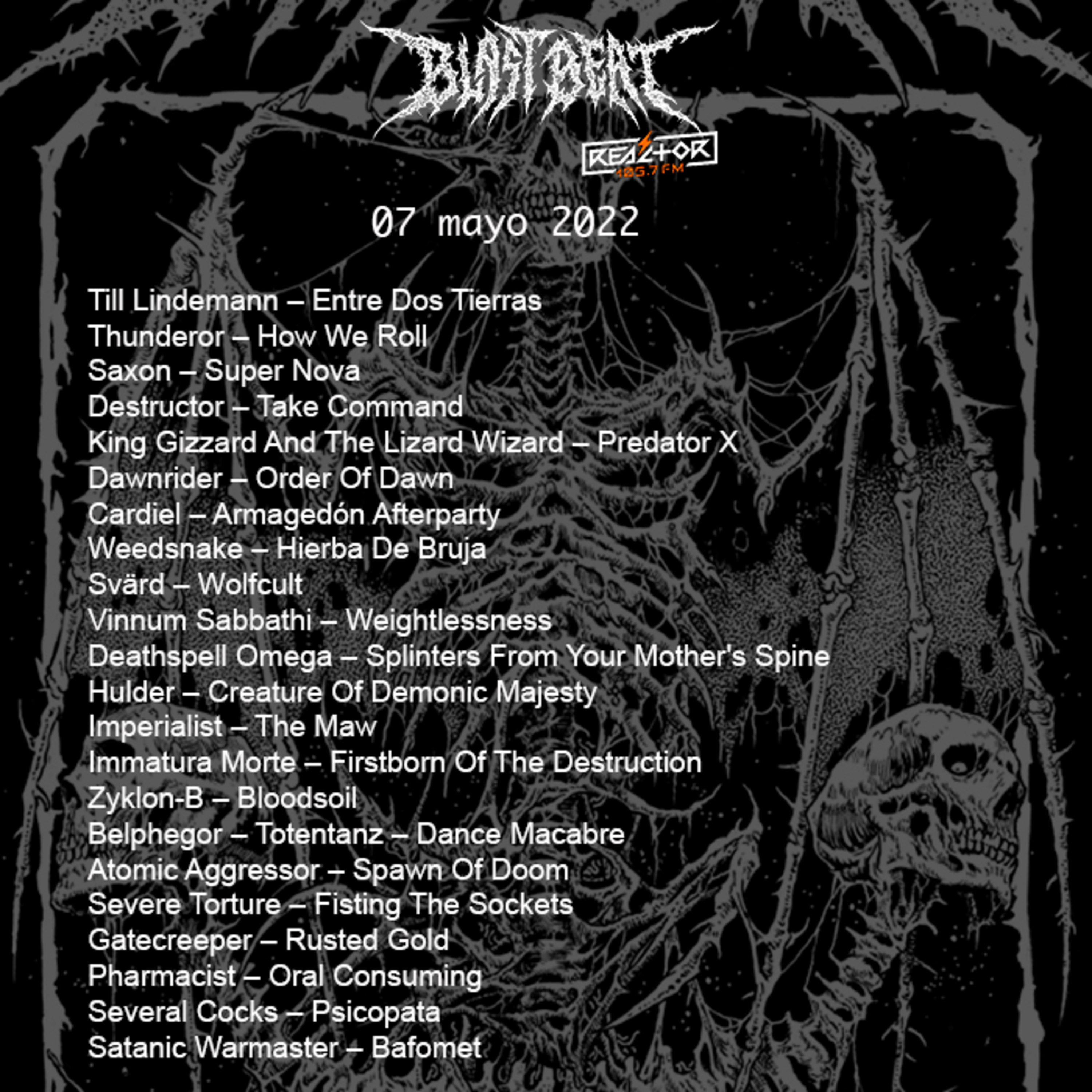 Portada de Blast Beat 105