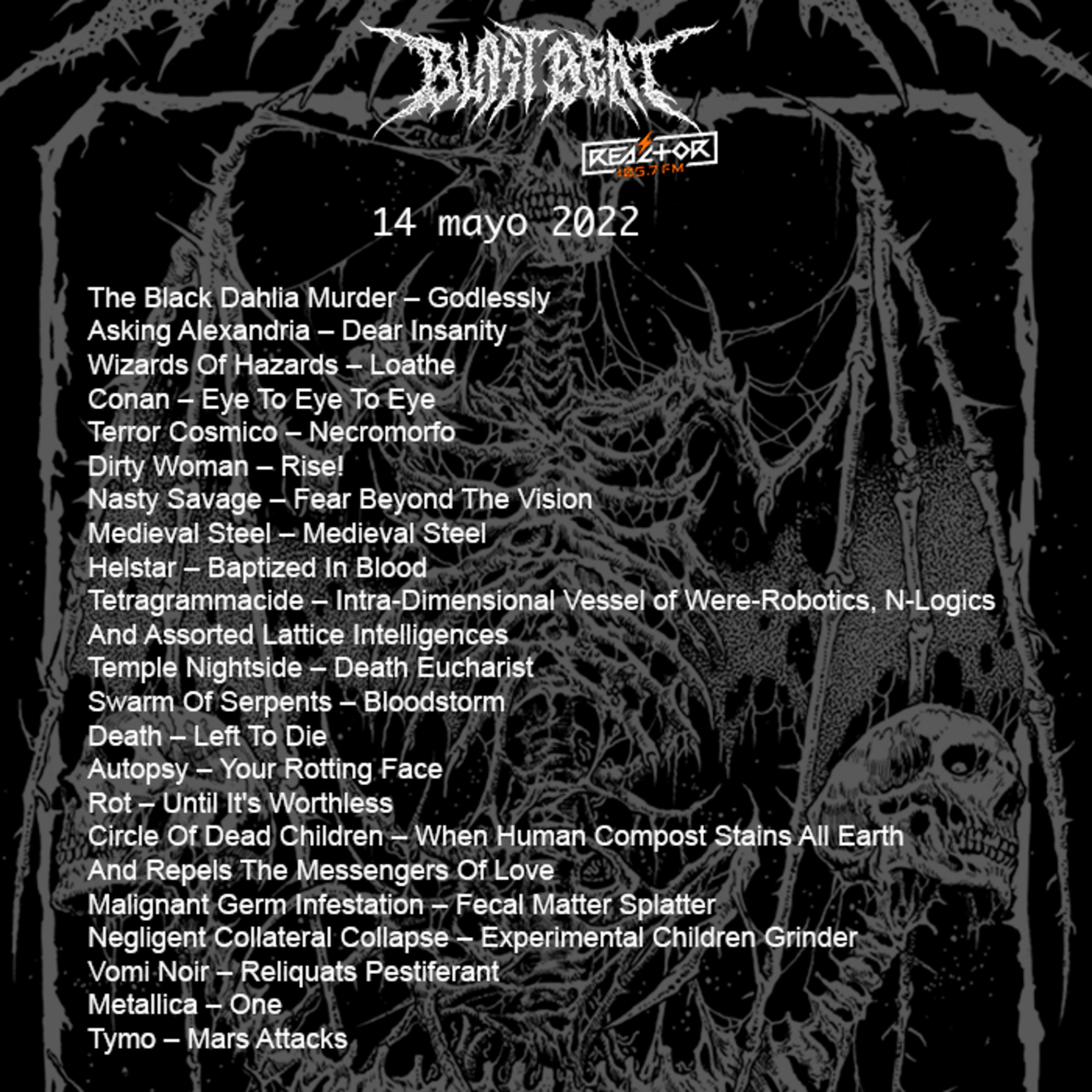 Portada de Blast Beat 105
