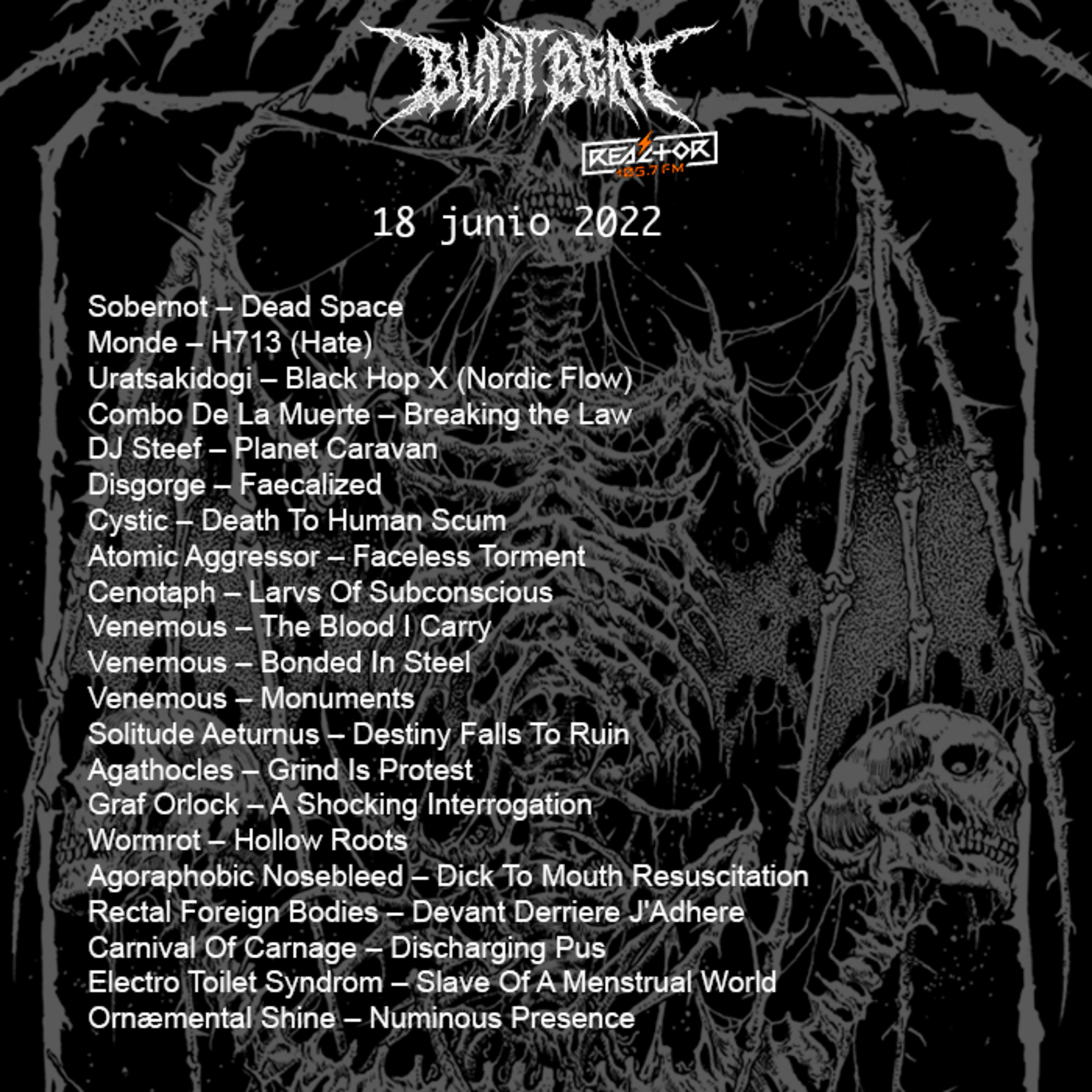 Portada de Blast Beat 105