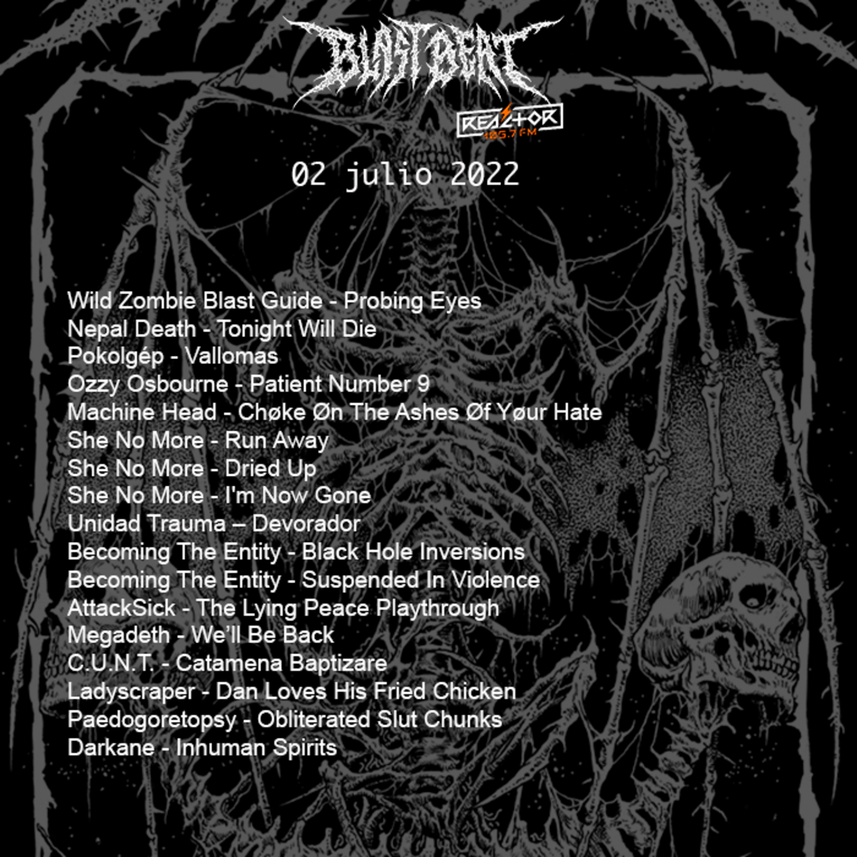 Portada de Blast Beat 105