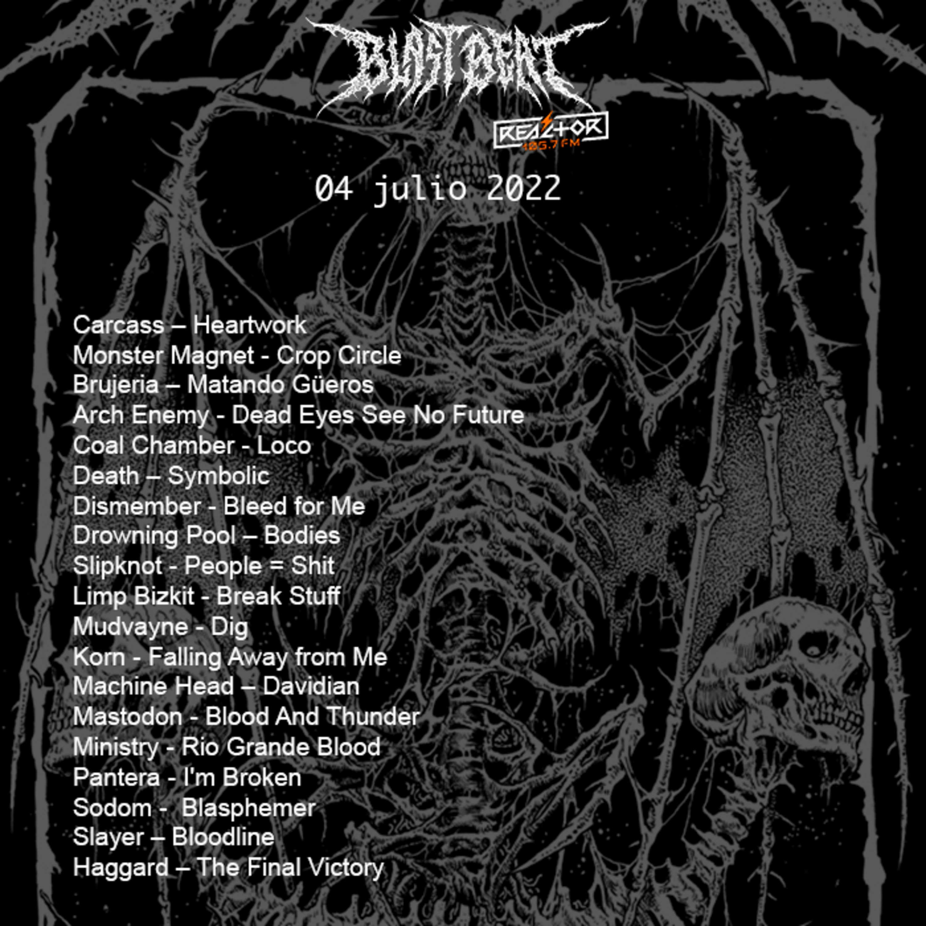 Portada de Blast Beat 105