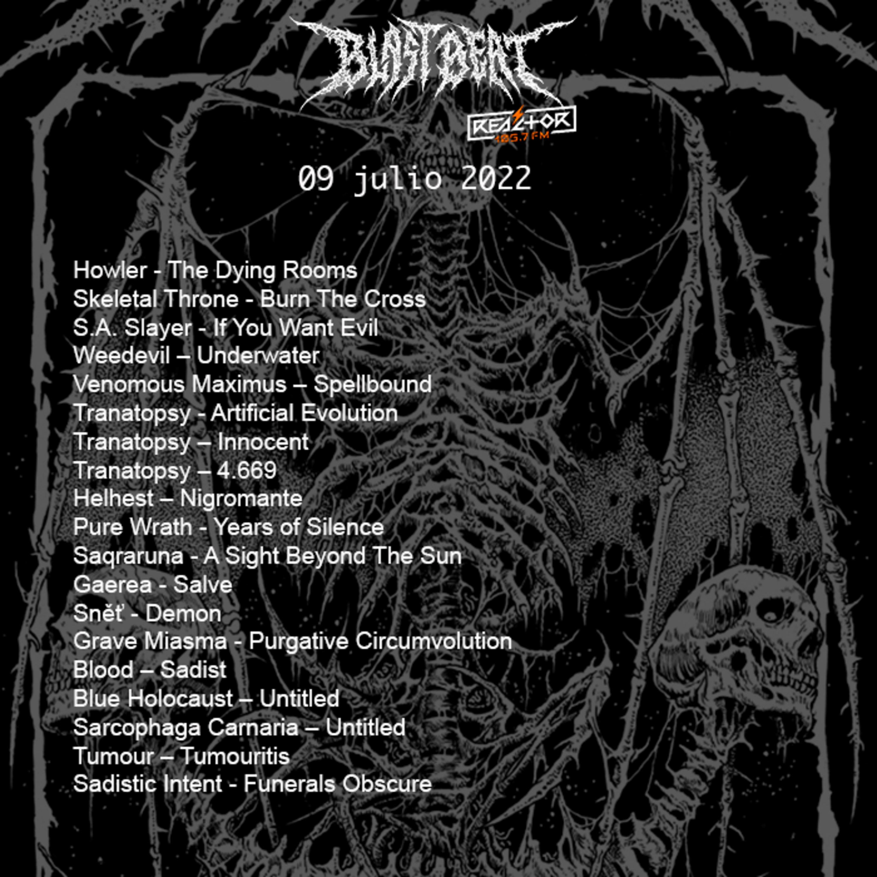 Portada de Blast Beat 105