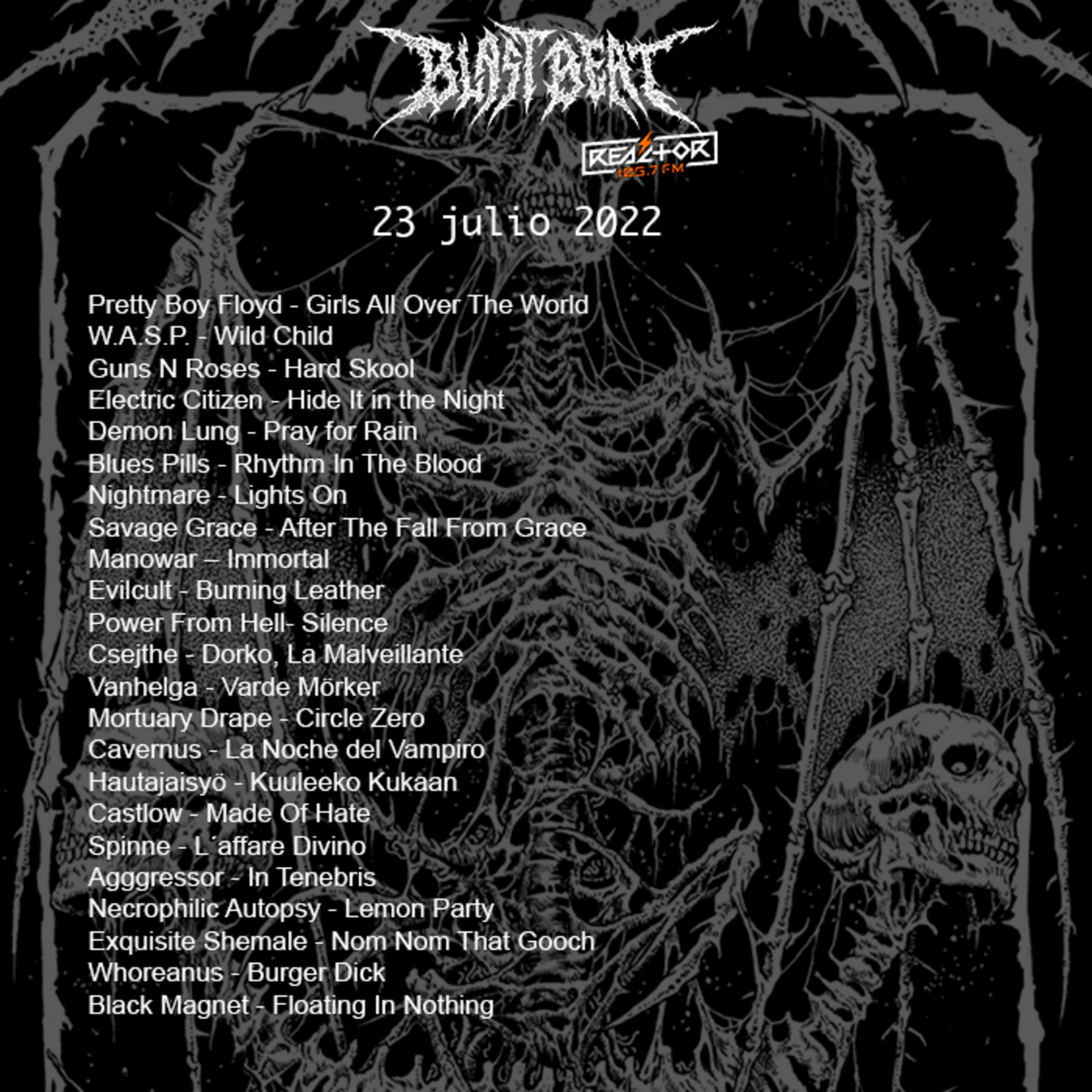Portada de Blast Beat 105