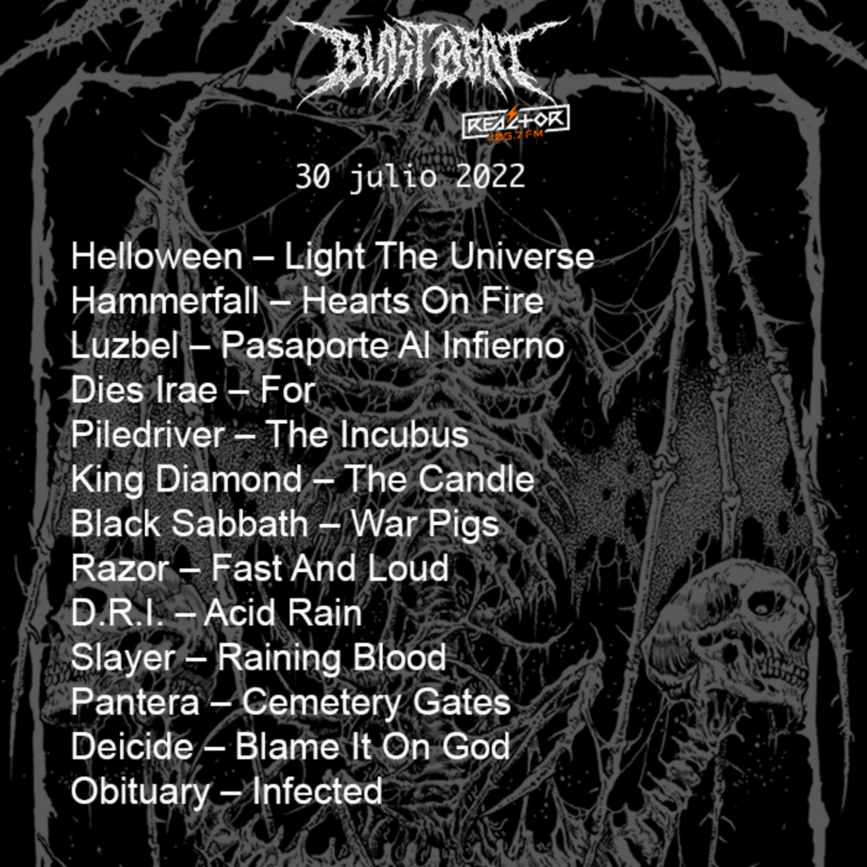 Portada de Blast Beat 105