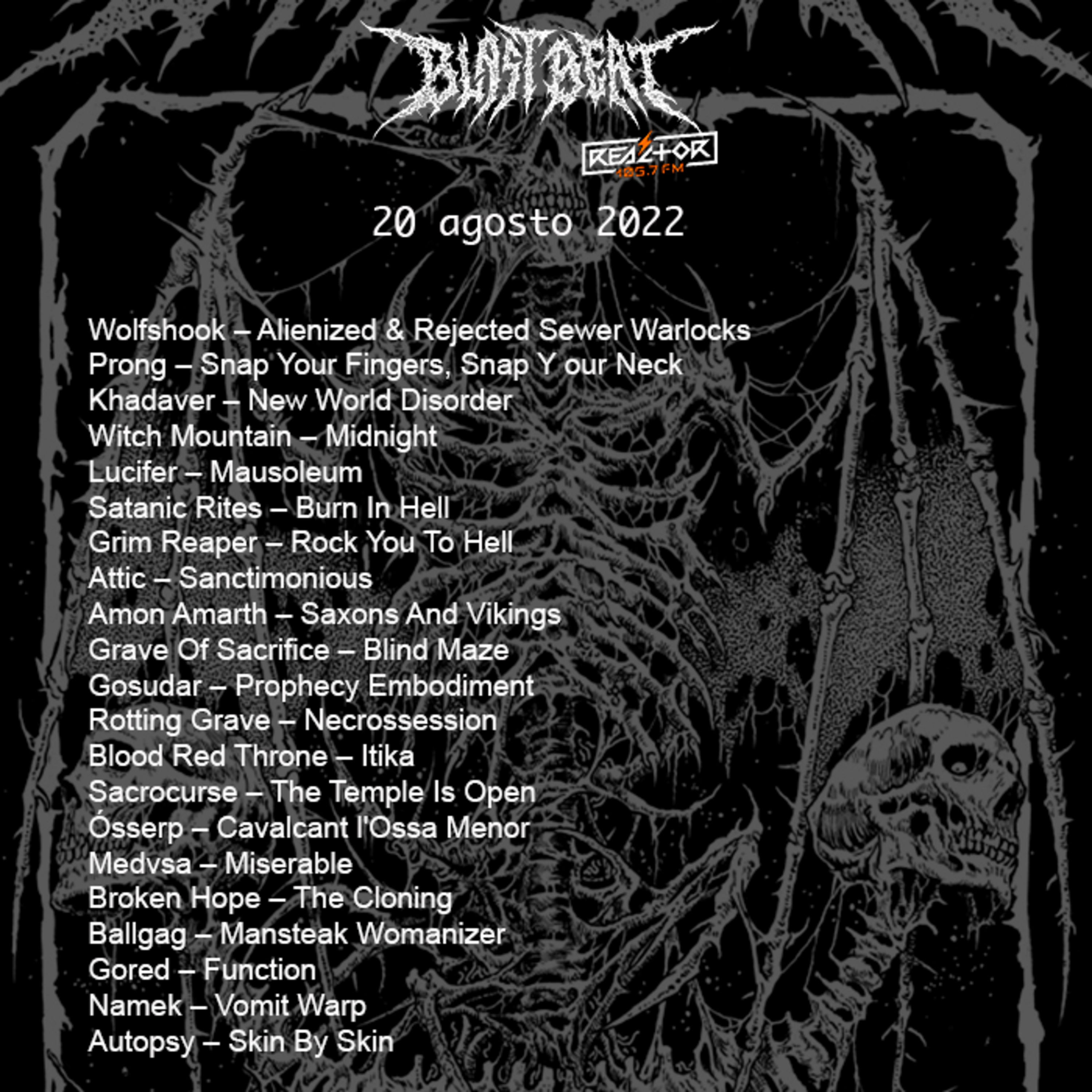 Portada de Blast Beat 105