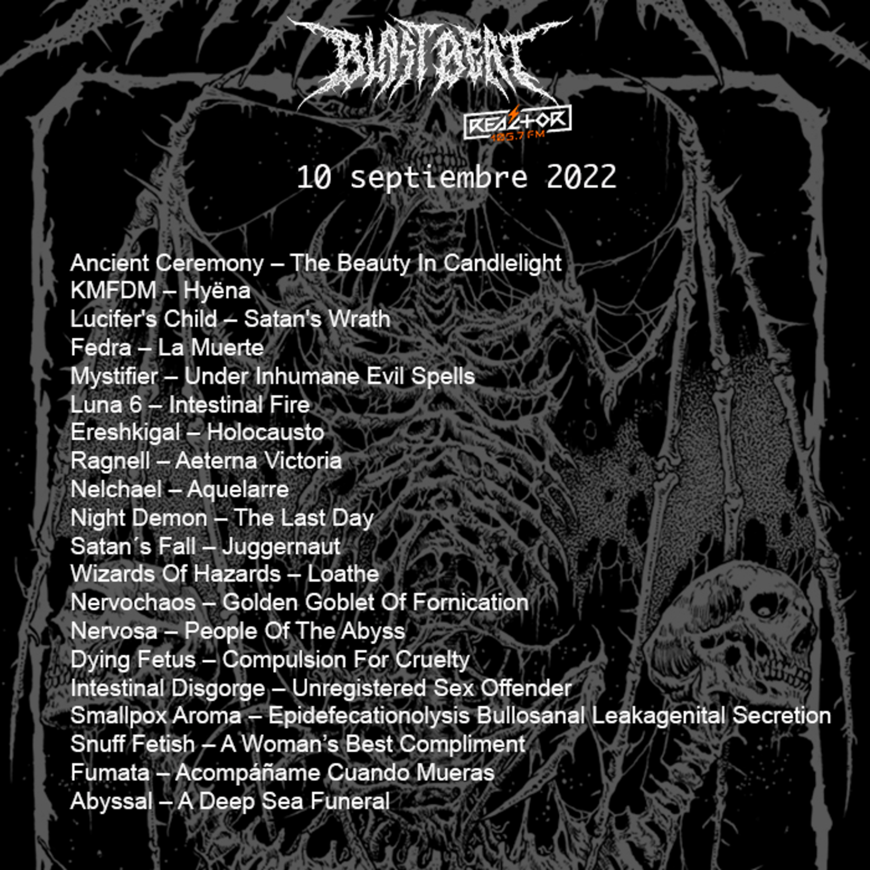 Portada de Blast Beat 105
