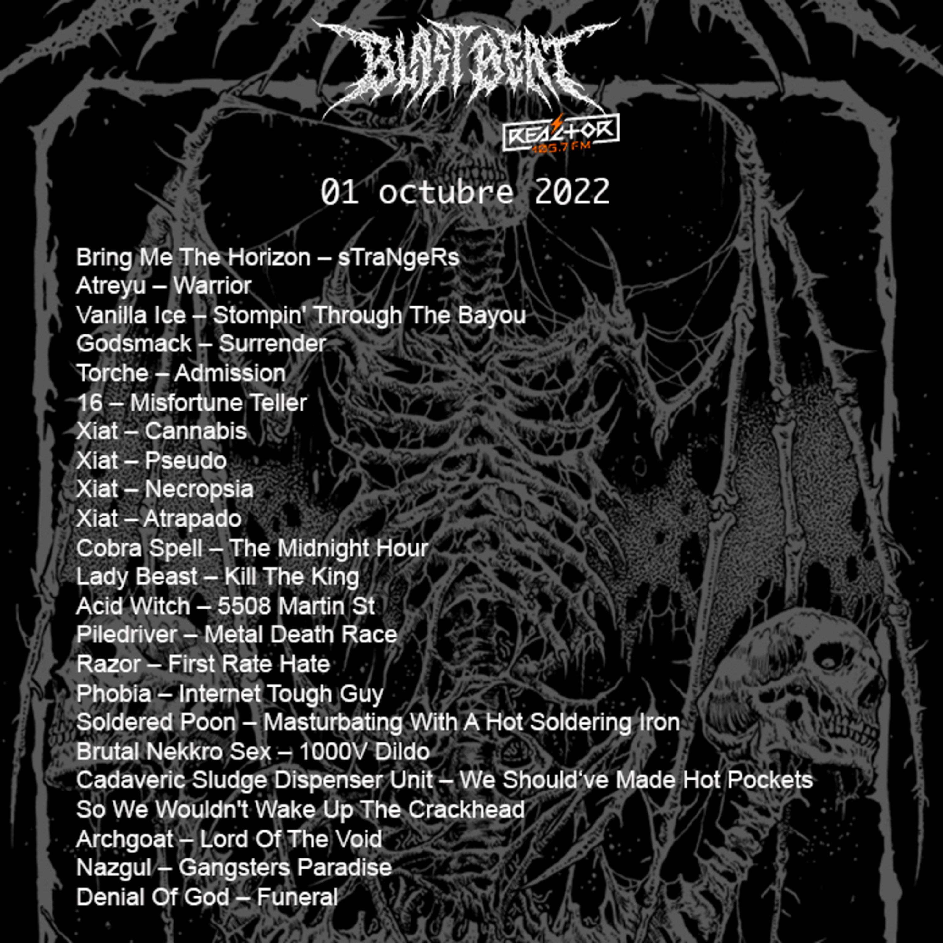 Portada de Blast Beat 105