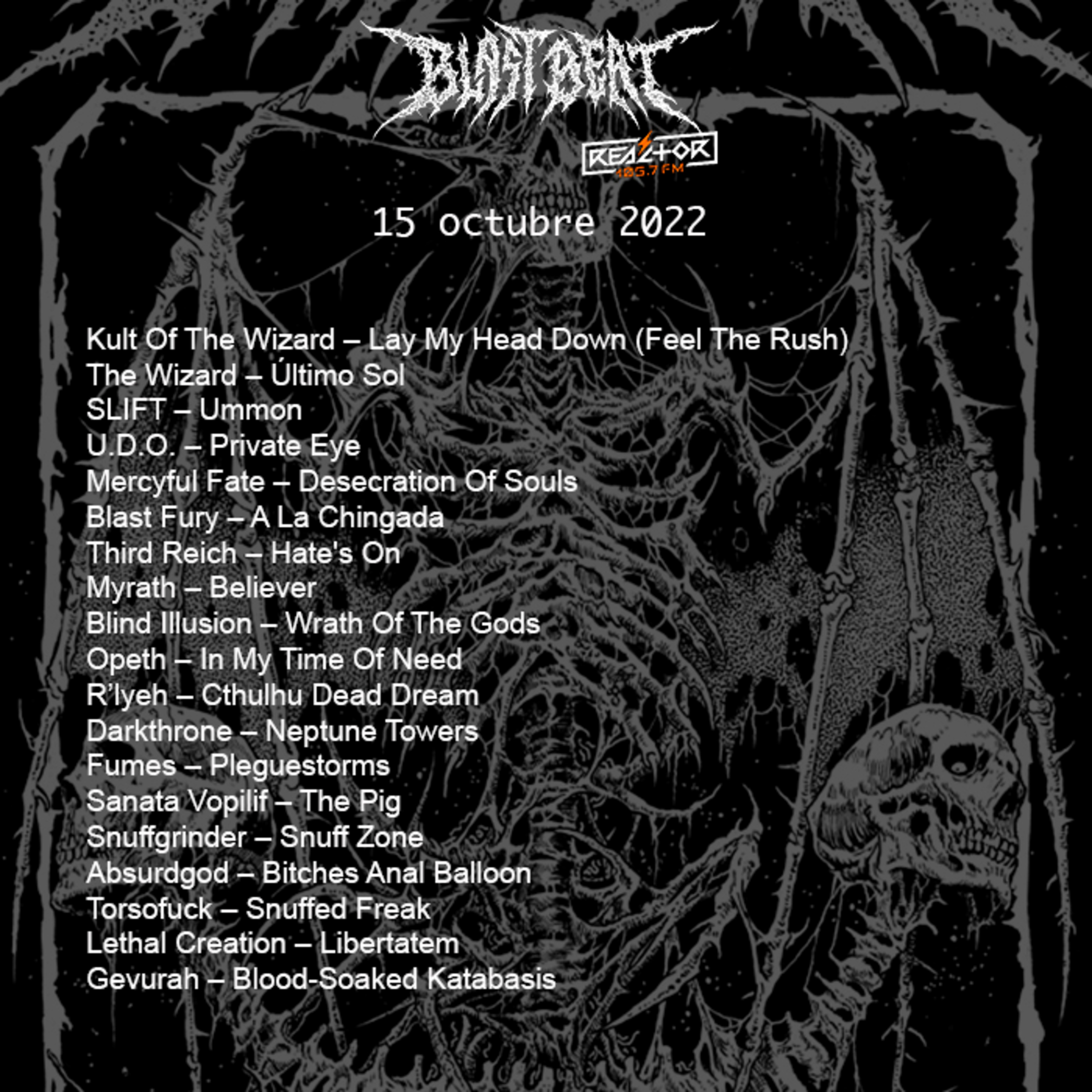 Portada de Blast Beat 105