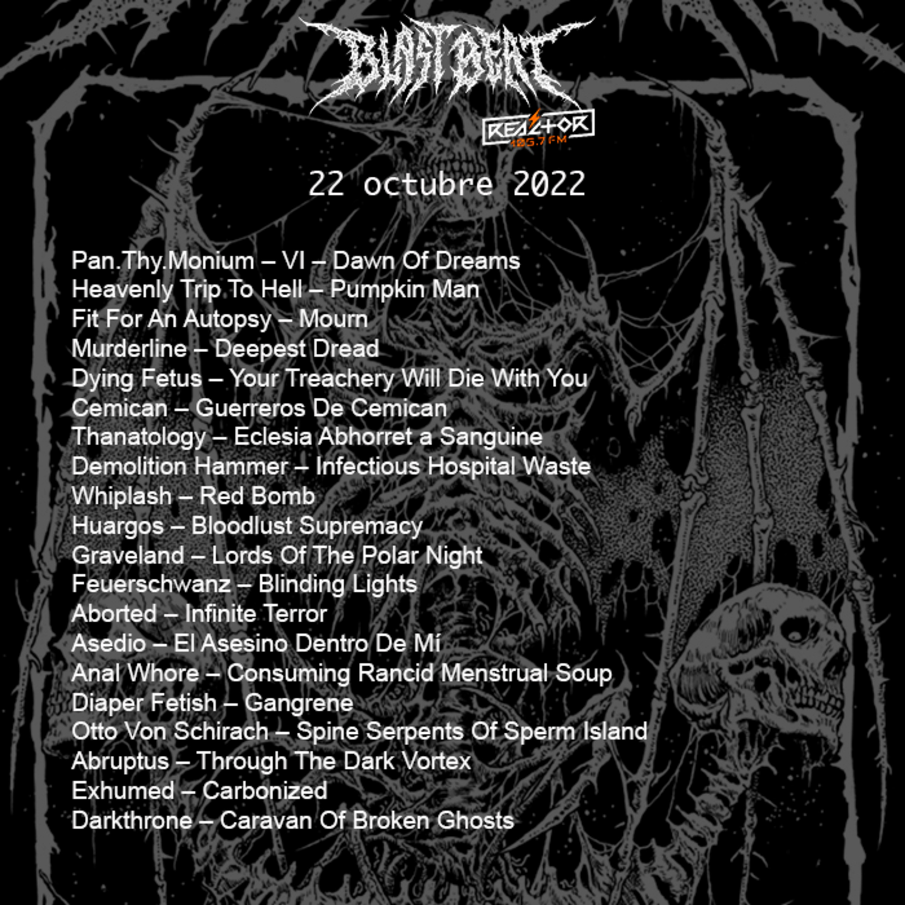 Portada de Blast Beat 105